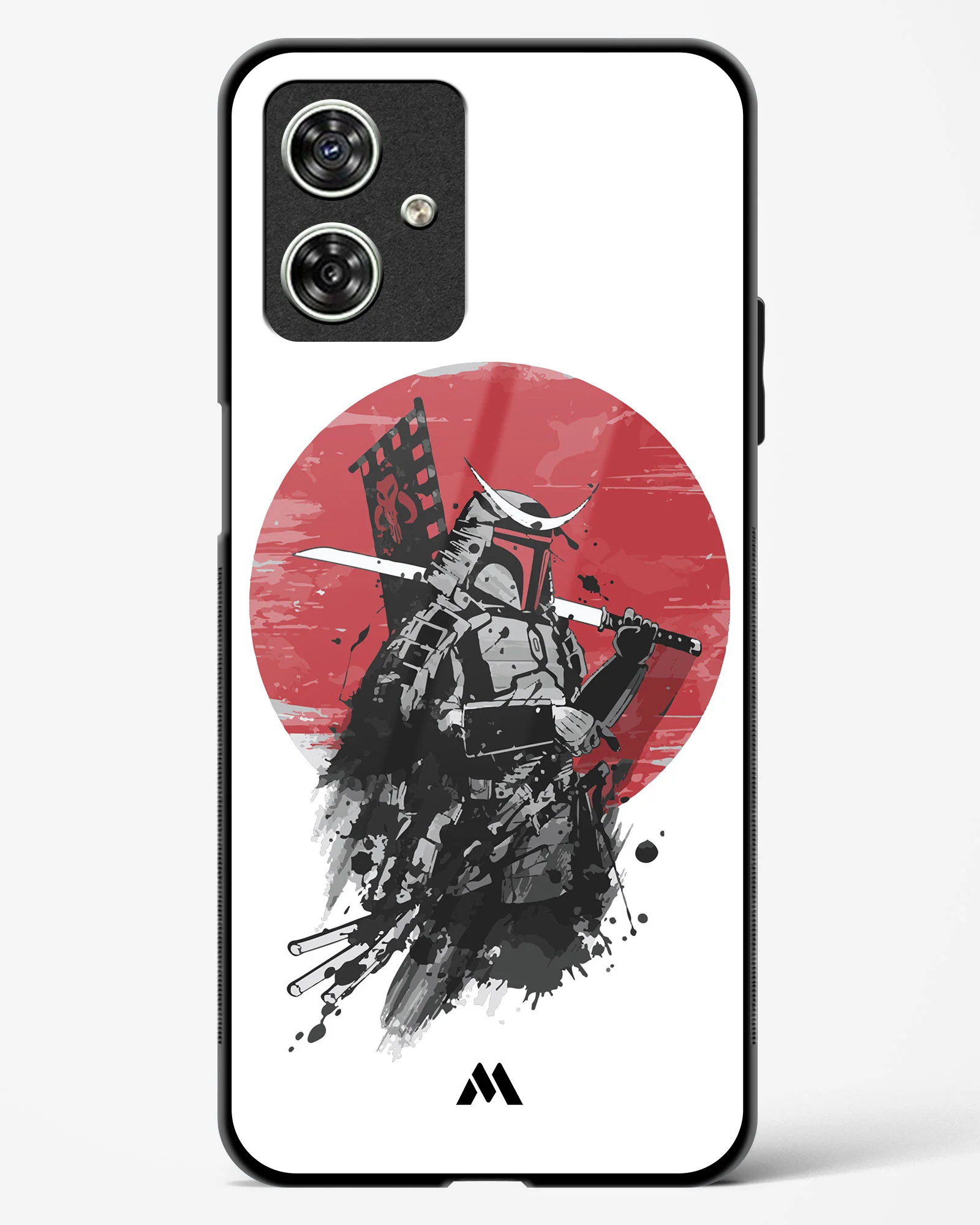 Samurai with a City to Burn Glass Case Phone Cover (Motorola) - Image 3
