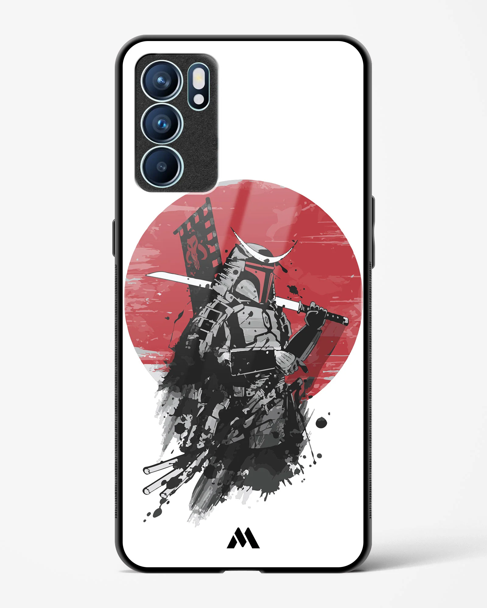 Samurai with a City to Burn Glass Case Phone Cover (Oppo) - Image 109