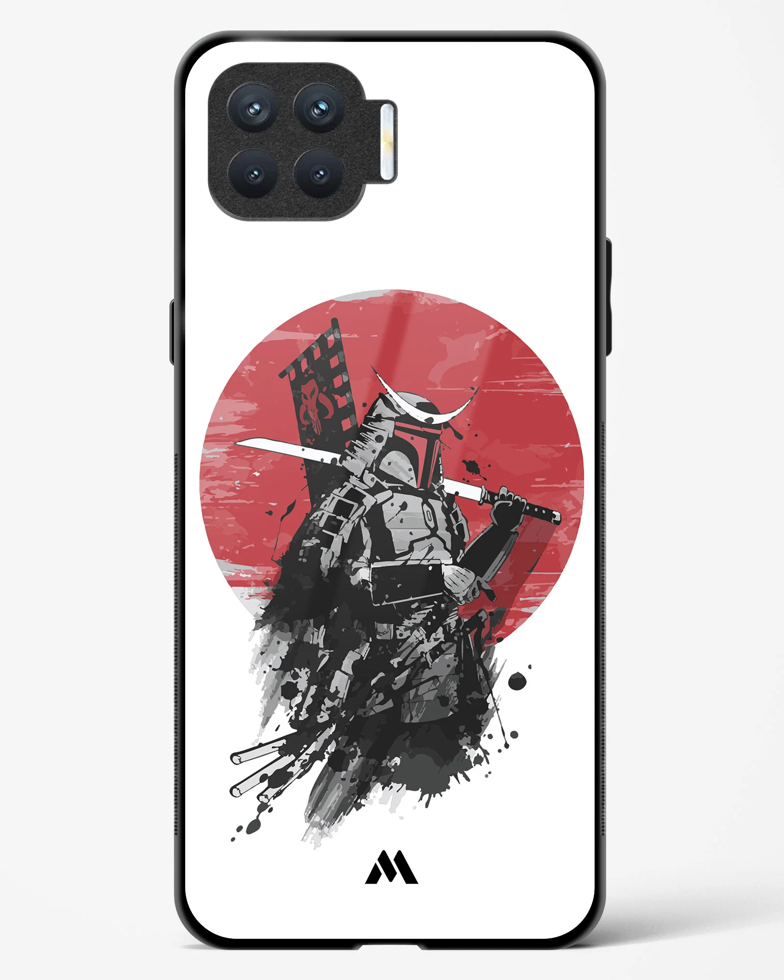 Samurai with a City to Burn Glass Case Phone Cover (Oppo) - Image 37