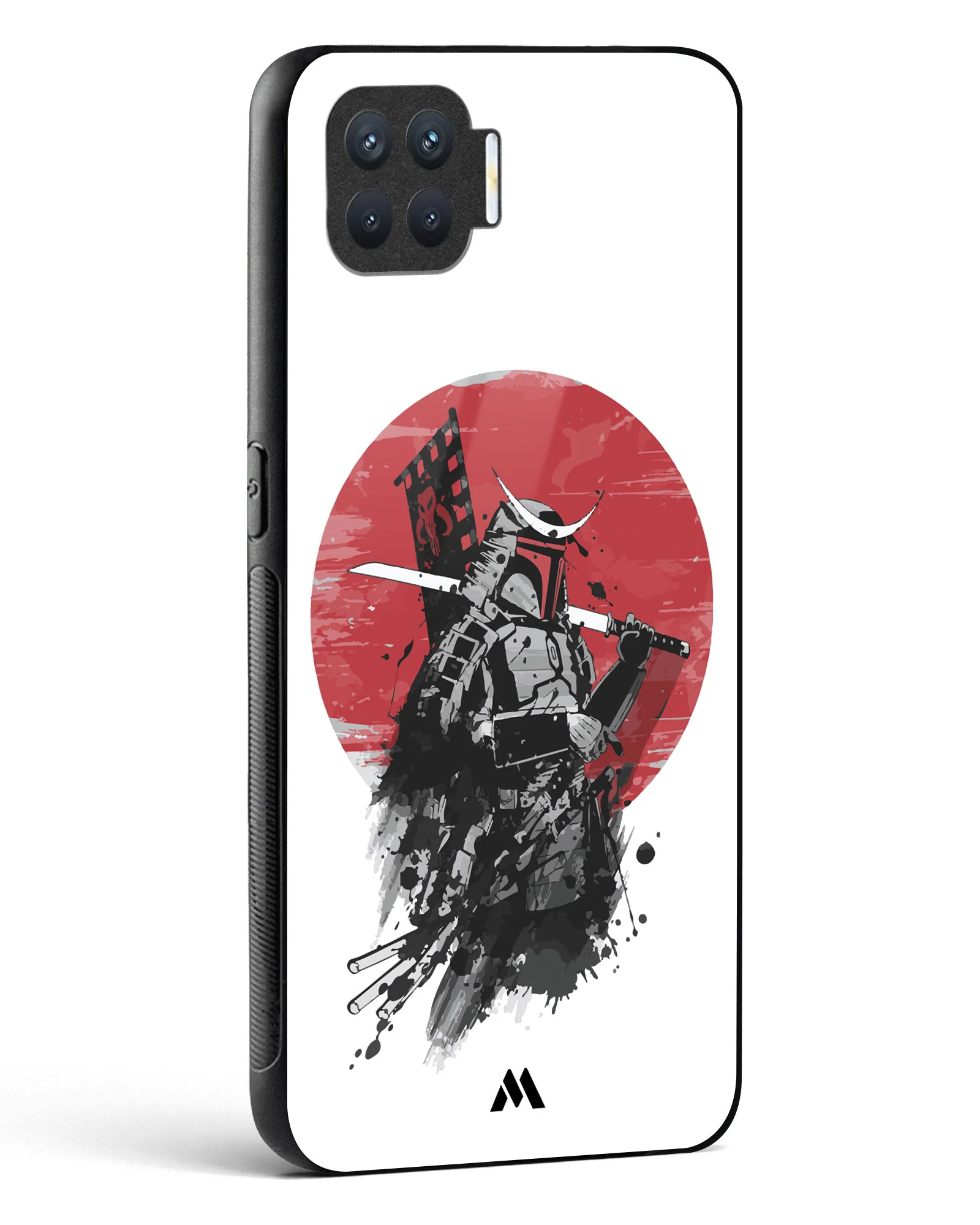Samurai with a City to Burn Glass Case Phone Cover (Oppo) - Image 38