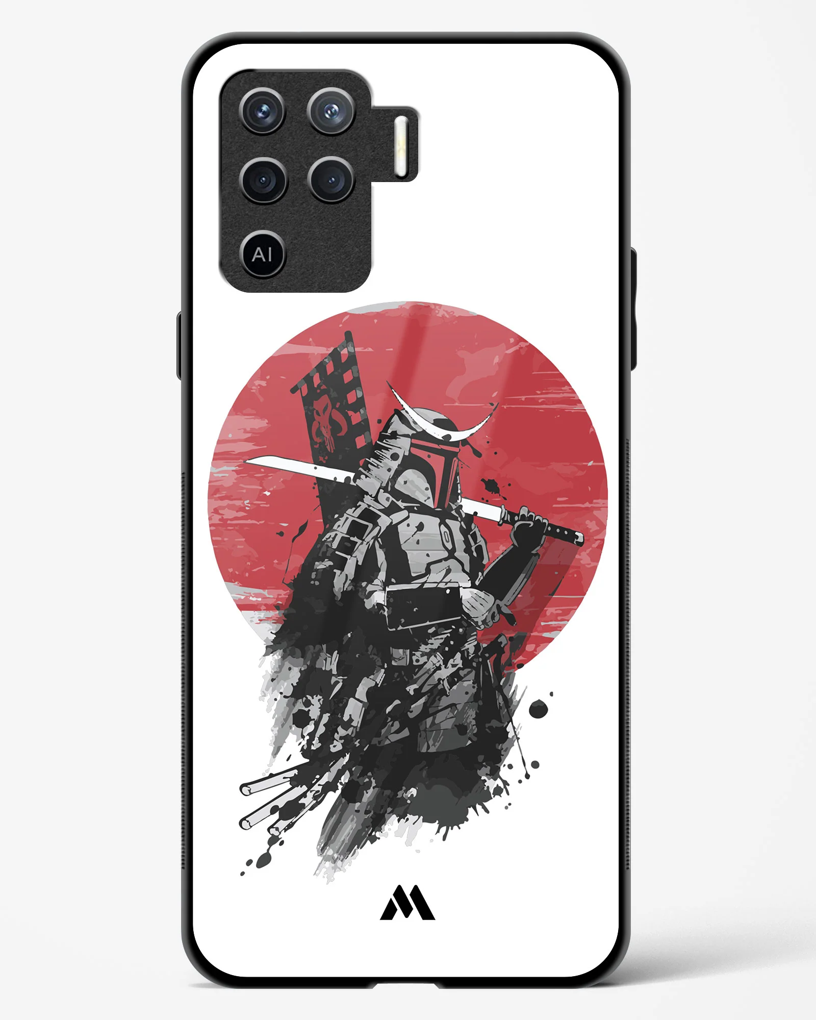 Samurai with a City to Burn Glass Case Phone Cover (Oppo) - Image 41