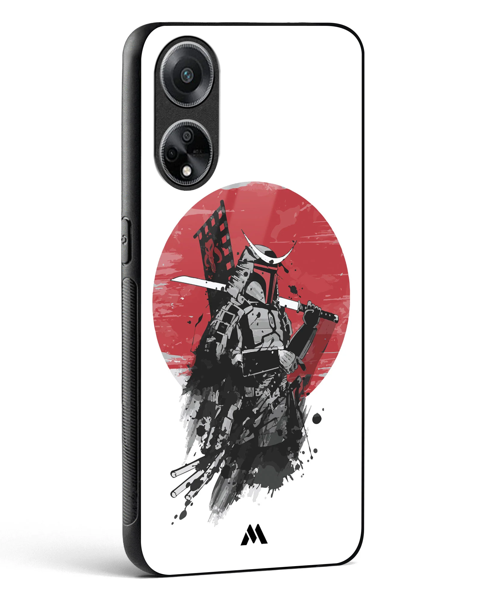 Samurai with a City to Burn Glass Case Phone Cover (Oppo) - Image 52