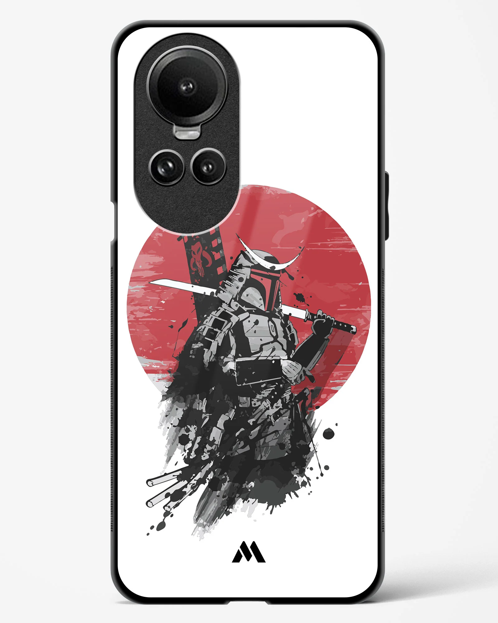 Samurai with a City to Burn Glass Case Phone Cover (Oppo) - Image 65