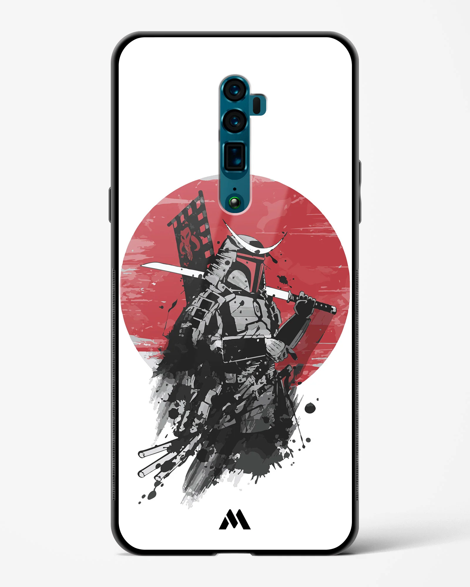 Samurai with a City to Burn Glass Case Phone Cover (Oppo) - Image 71