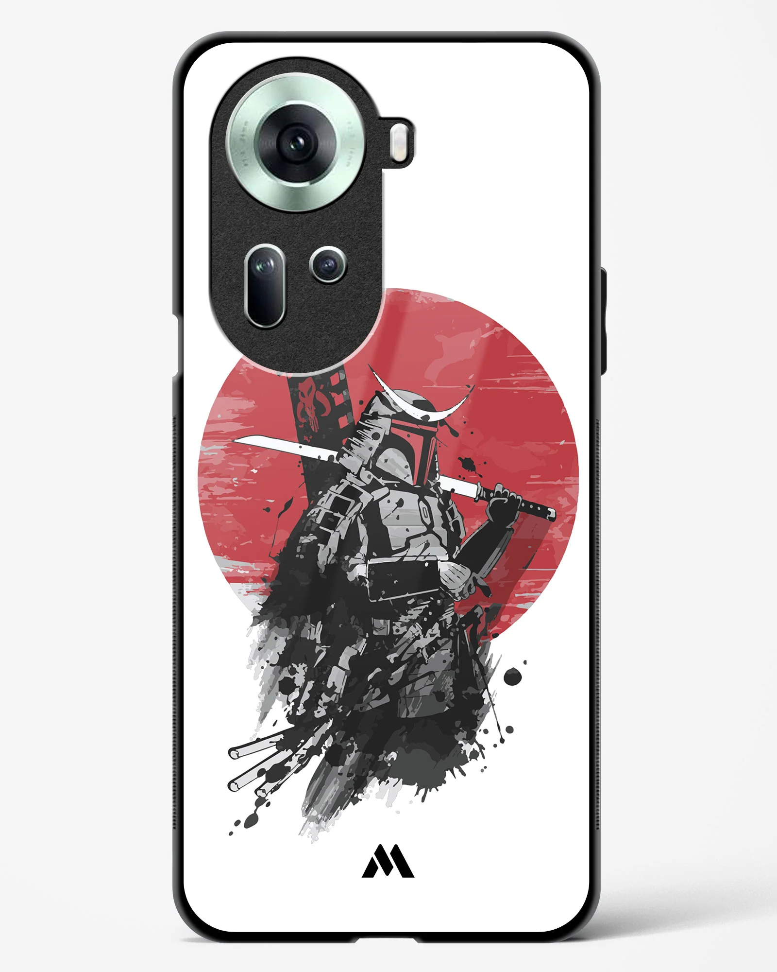 Samurai with a City to Burn Glass Case Phone Cover (Oppo) - Image 73