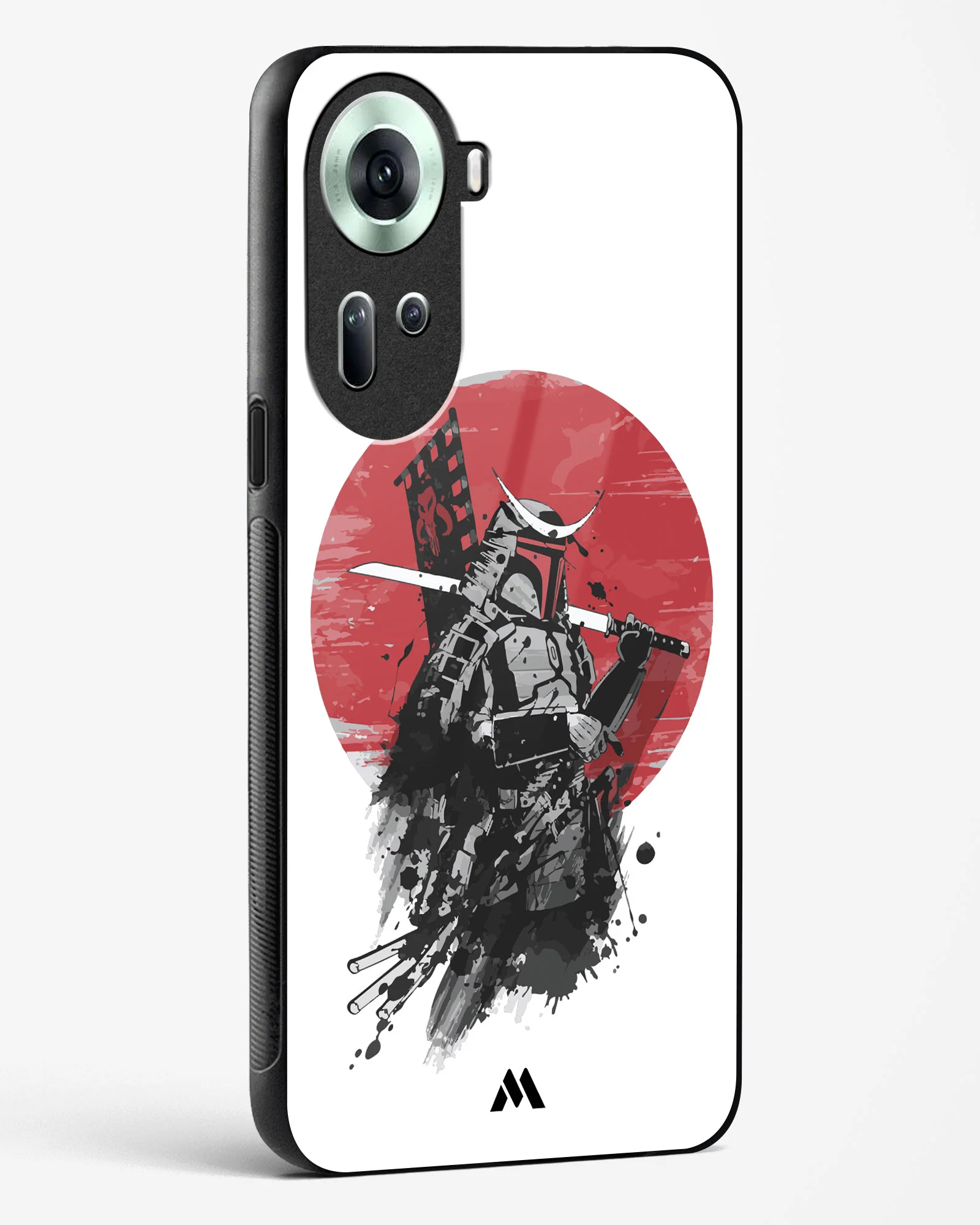 Samurai with a City to Burn Glass Case Phone Cover (Oppo) - Image 74