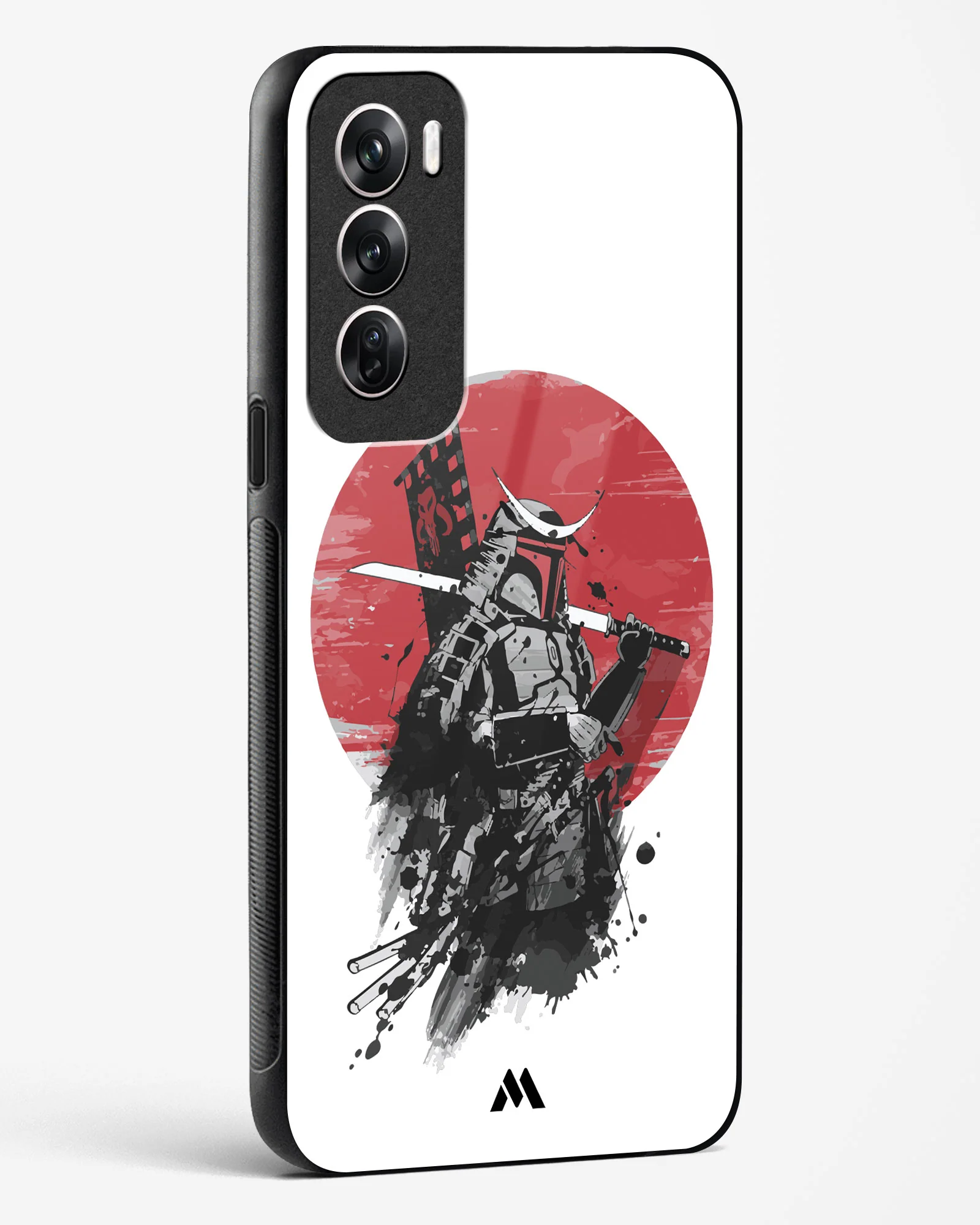 Samurai with a City to Burn Glass Case Phone Cover (Oppo) - Image 80