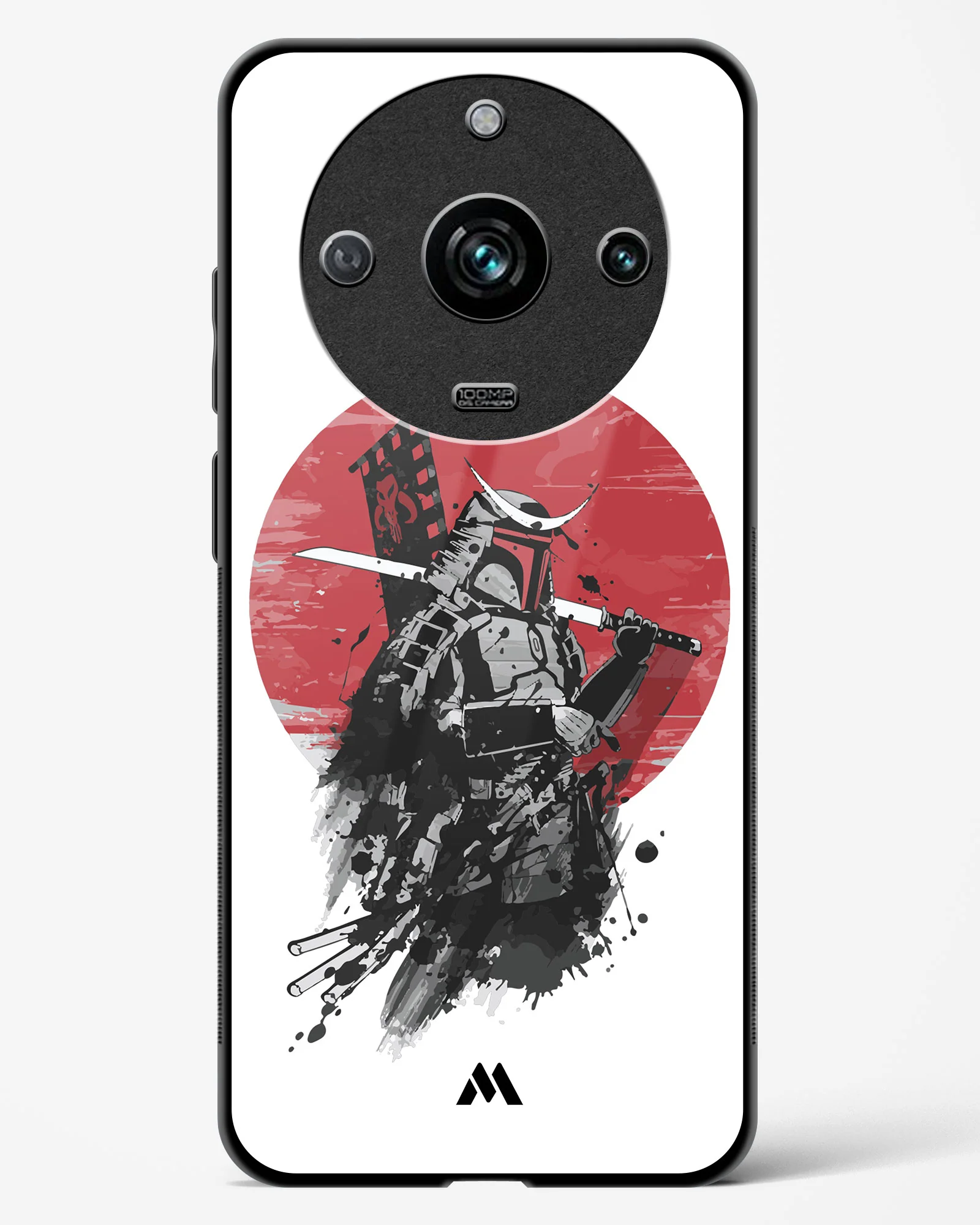 Samurai with a City to Burn Glass Case Phone Cover (Realme) - Image 113