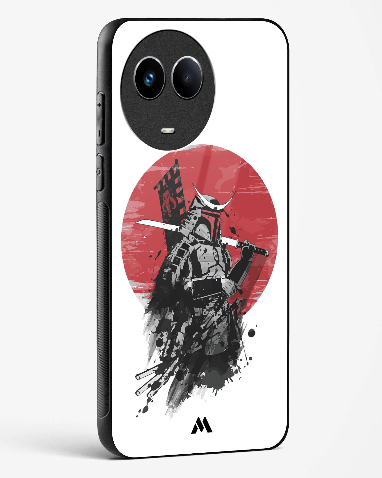 Samurai with a City to Burn Glass Case Phone Cover (Realme) - Image 12