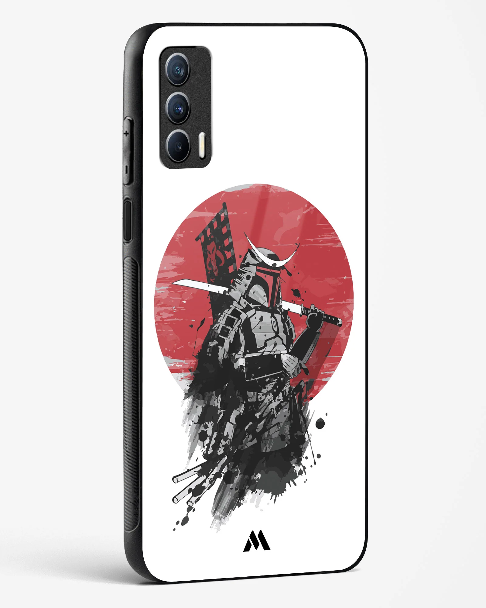 Samurai with a City to Burn Glass Case Phone Cover (Realme) - Image 140