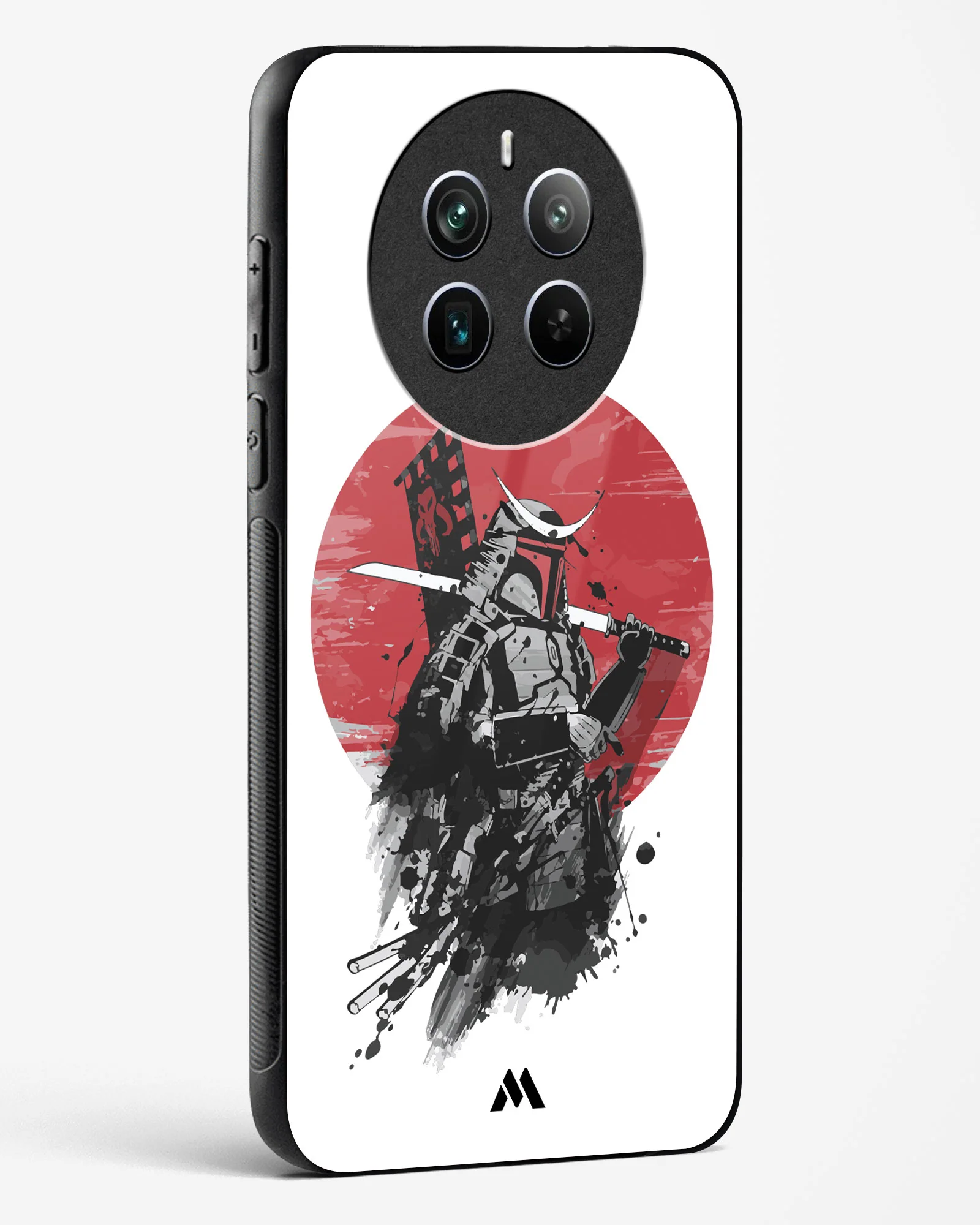 Samurai with a City to Burn Glass Case Phone Cover (Realme) - Image 18