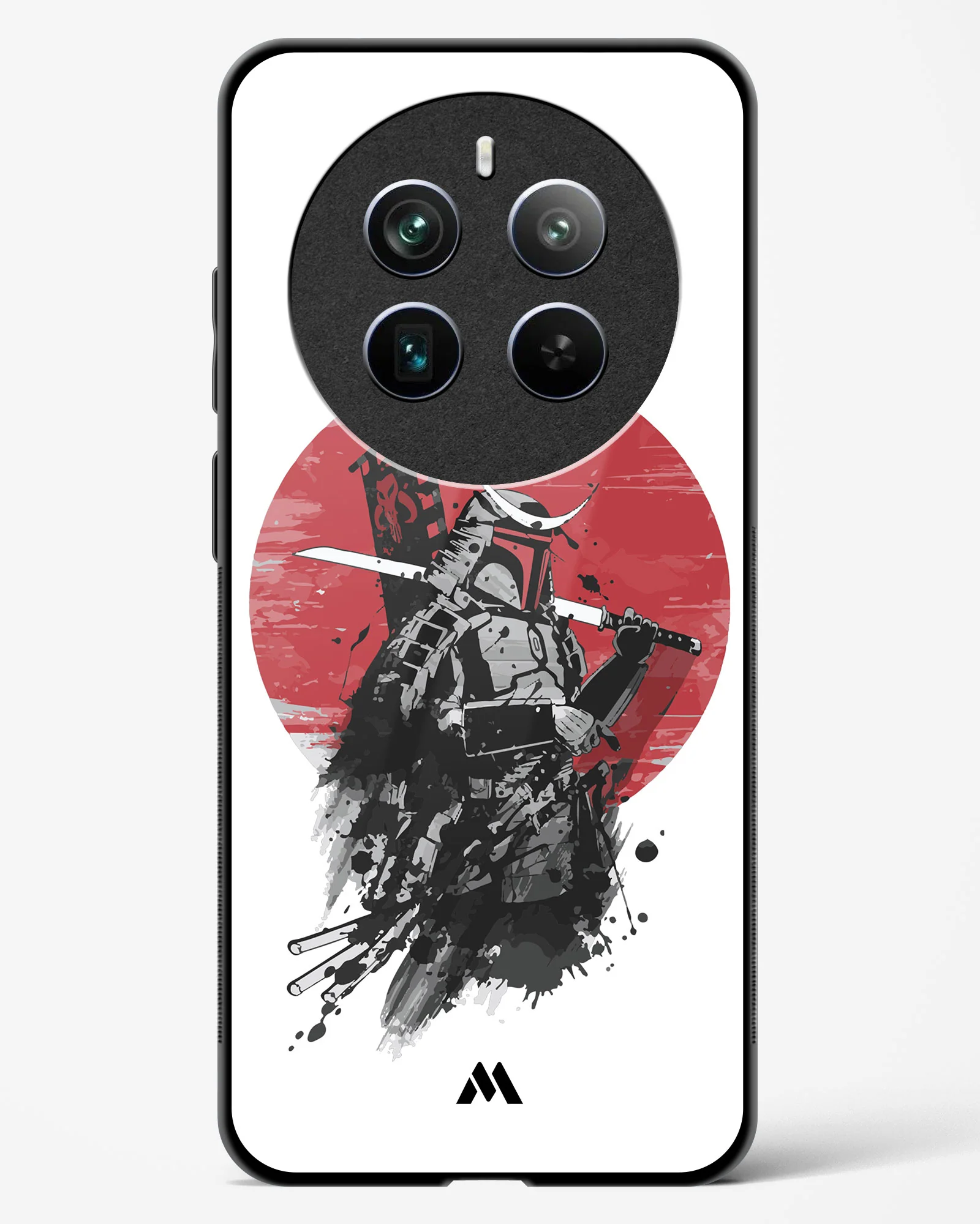 Samurai with a City to Burn Glass Case Phone Cover (Realme) - Image 19