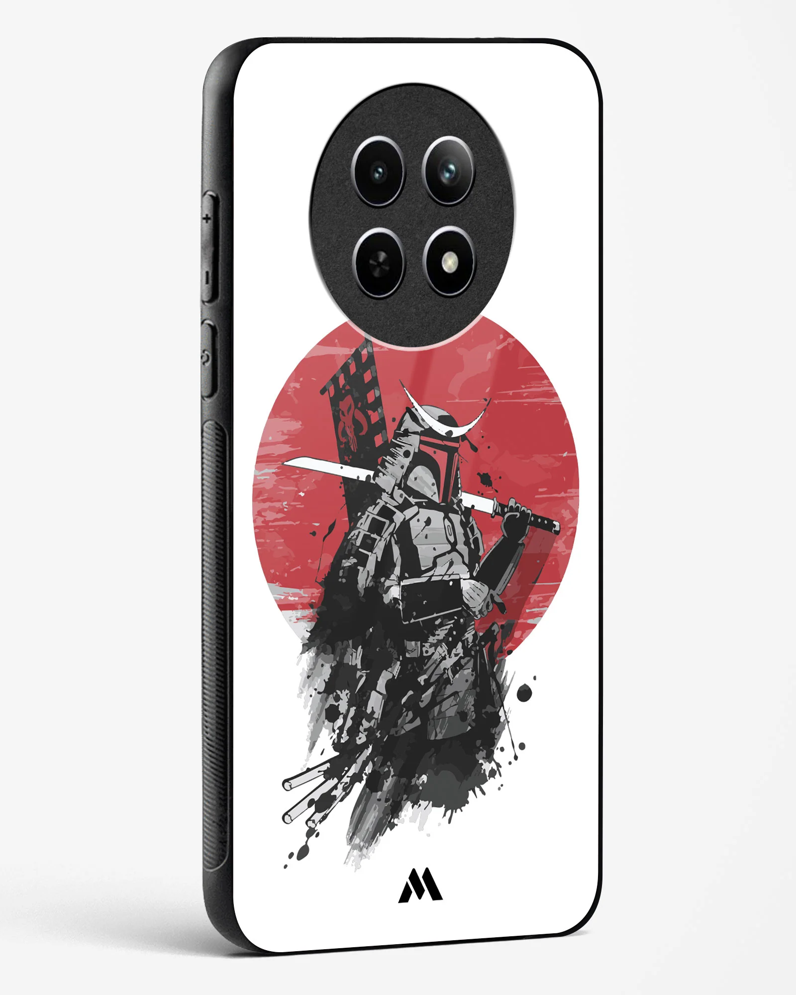 Samurai with a City to Burn Glass Case Phone Cover (Realme) - Image 22