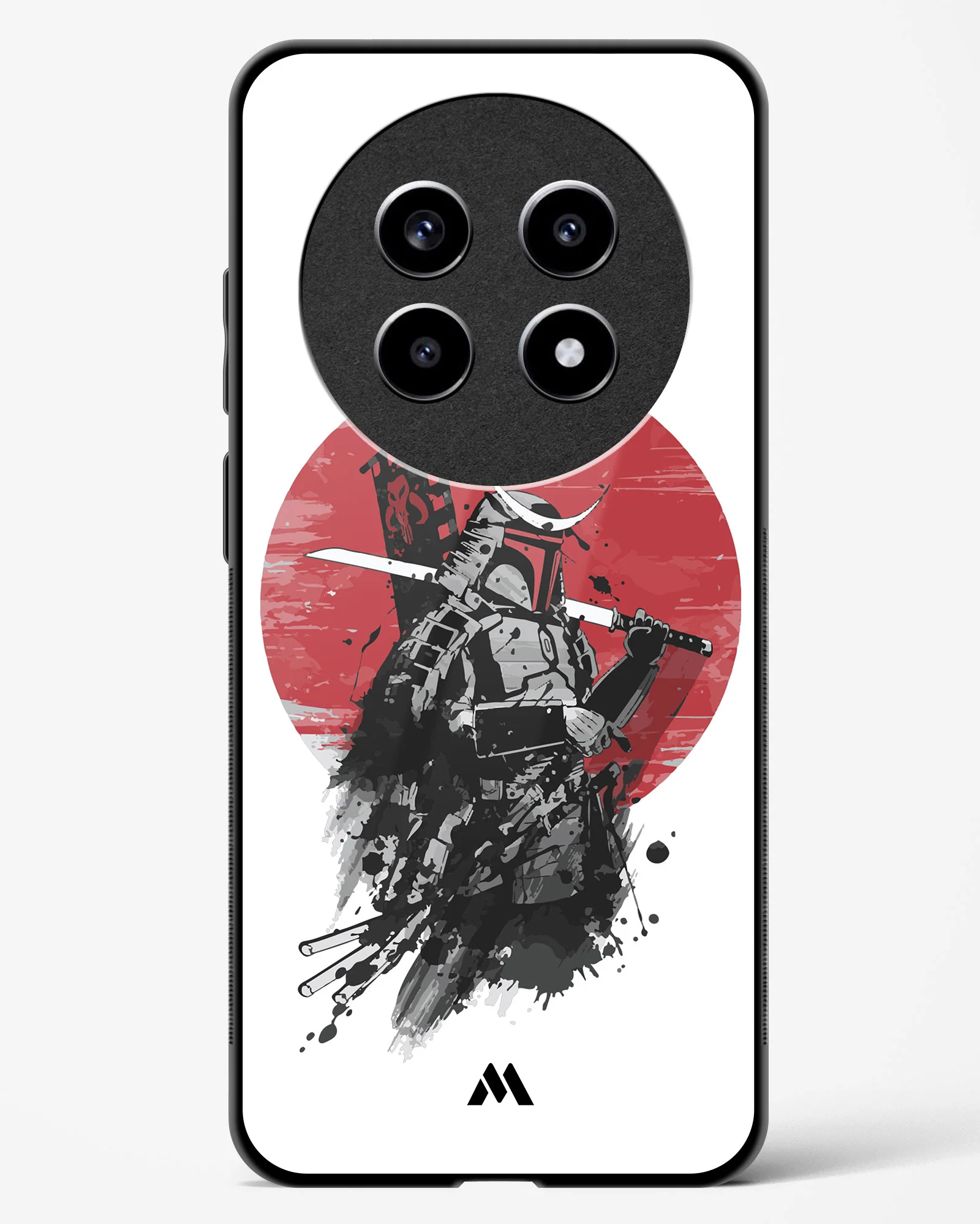 Samurai with a City to Burn Glass Case Phone Cover (Realme) - Image 23