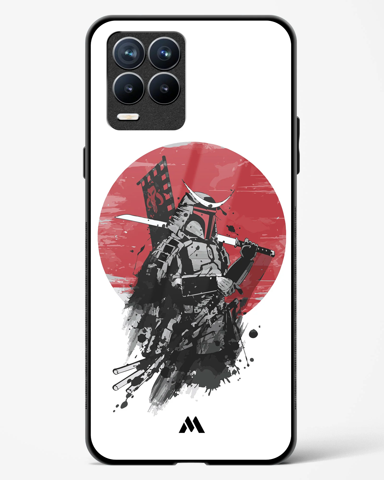 Samurai with a City to Burn Glass Case Phone Cover (Realme) - Image 63