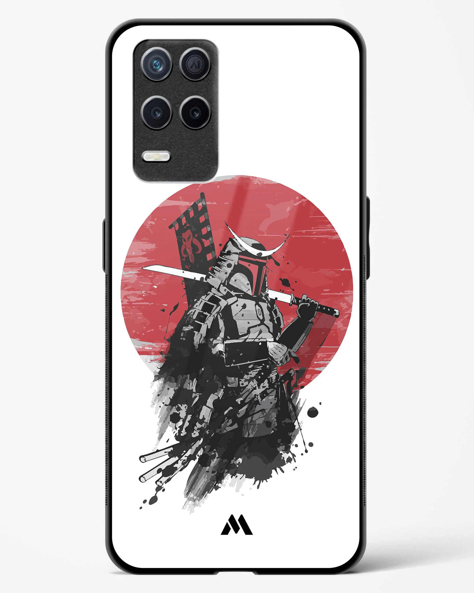 Samurai with a City to Burn Glass Case Phone Cover (Realme) - Image 67