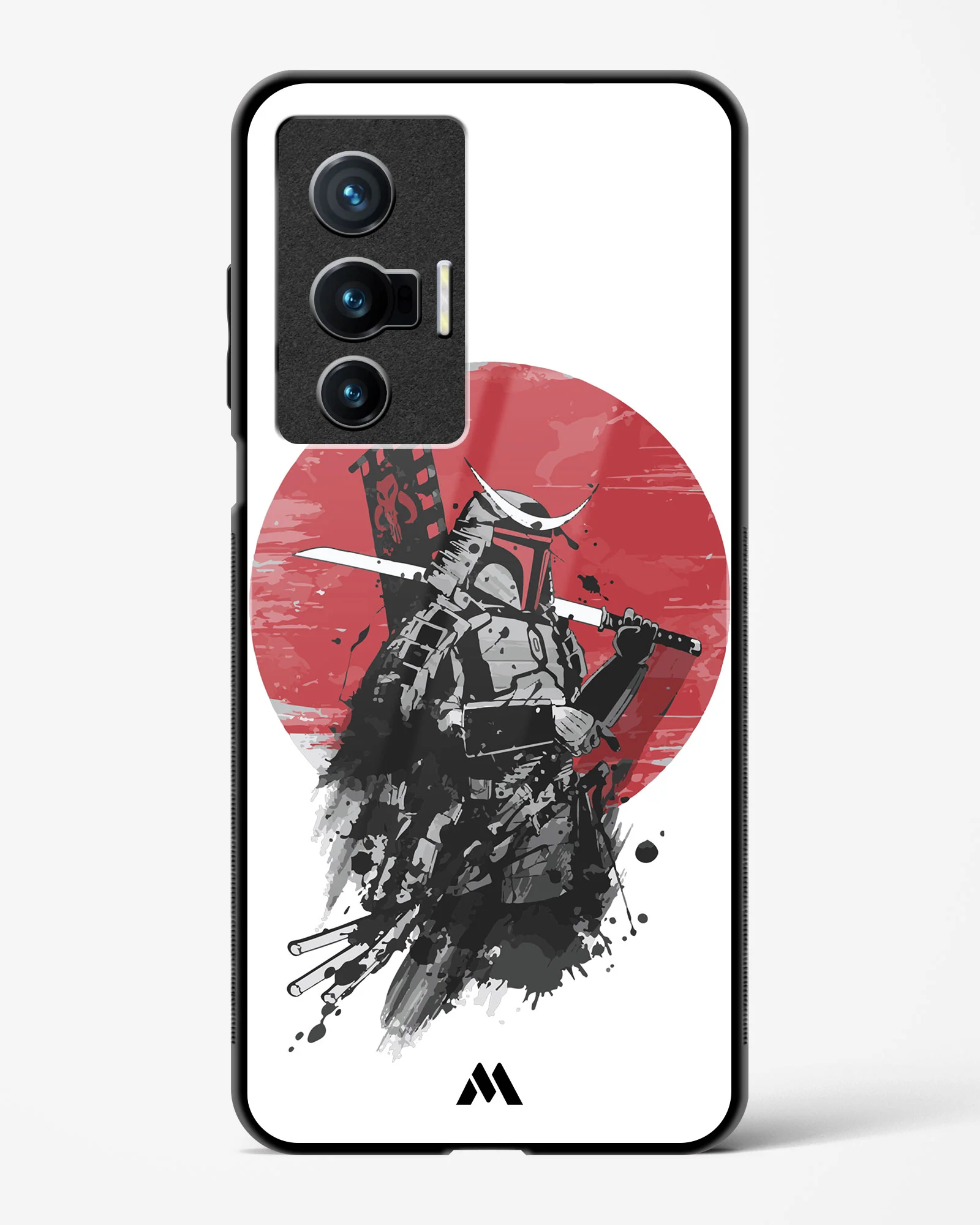 Samurai with a City to Burn Glass Case Phone Cover (Vivo) - Image 133