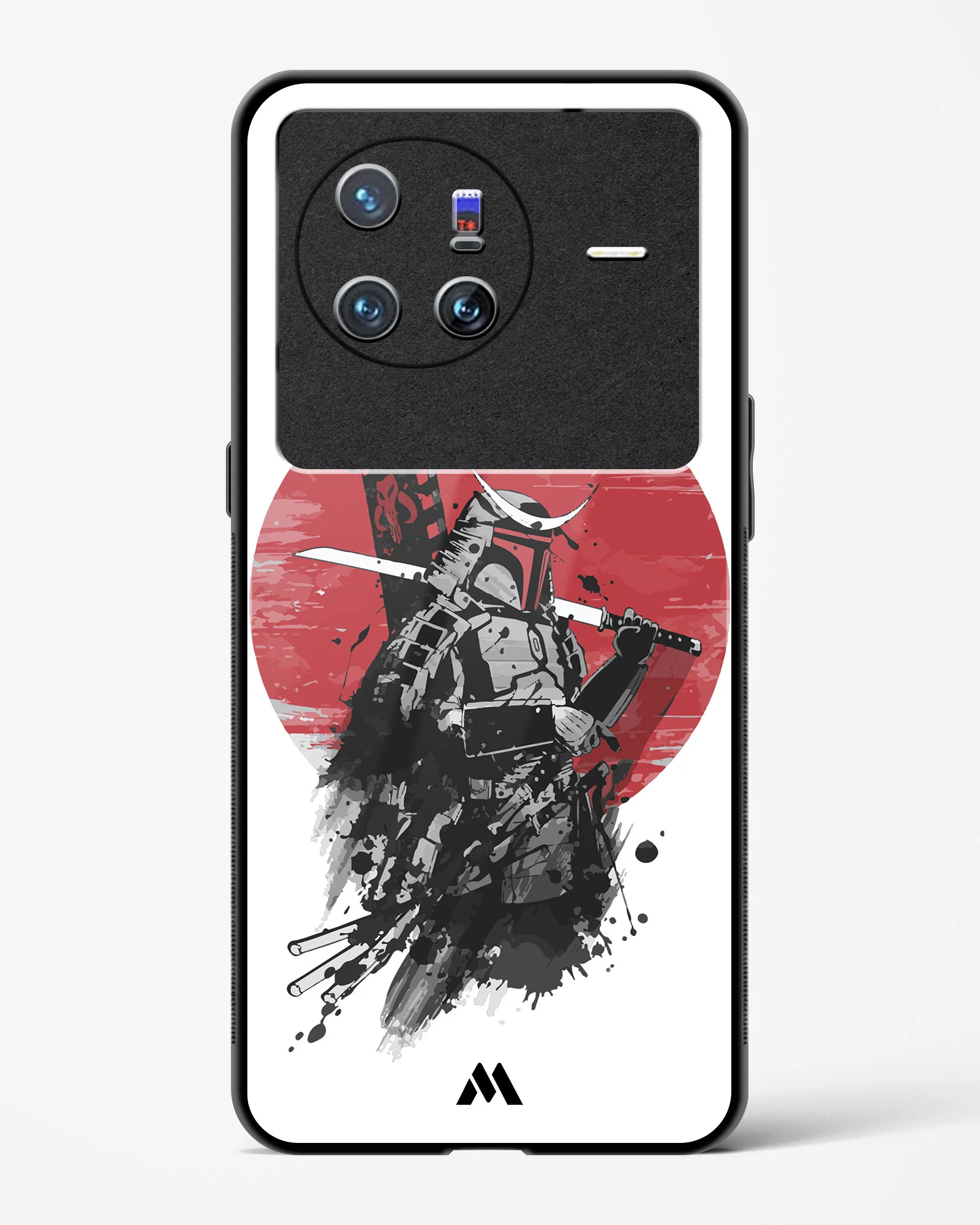 Samurai with a City to Burn Glass Case Phone Cover (Vivo) - Image 137