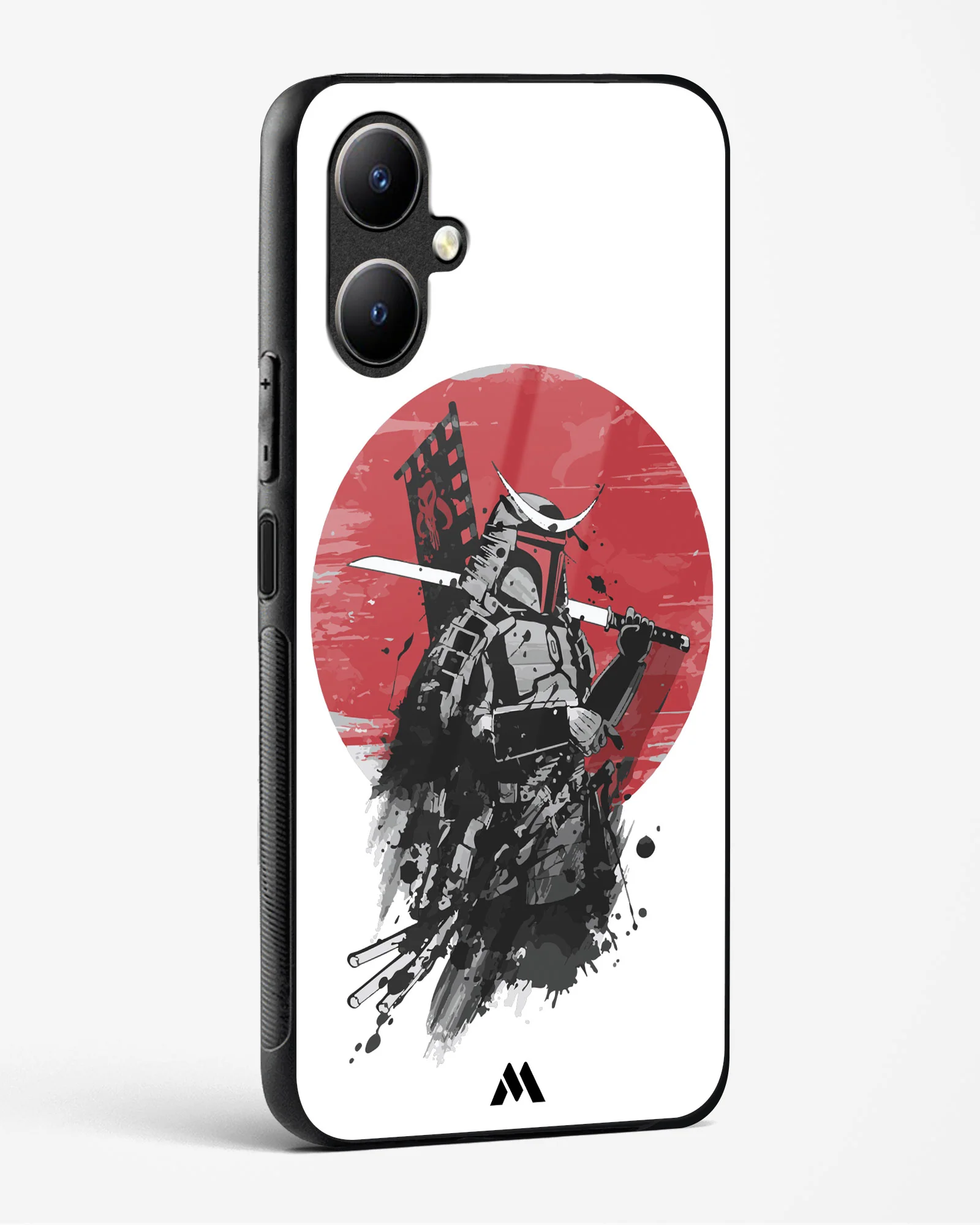 Samurai with a City to Burn Glass Case Phone Cover (Vivo) - Image 160
