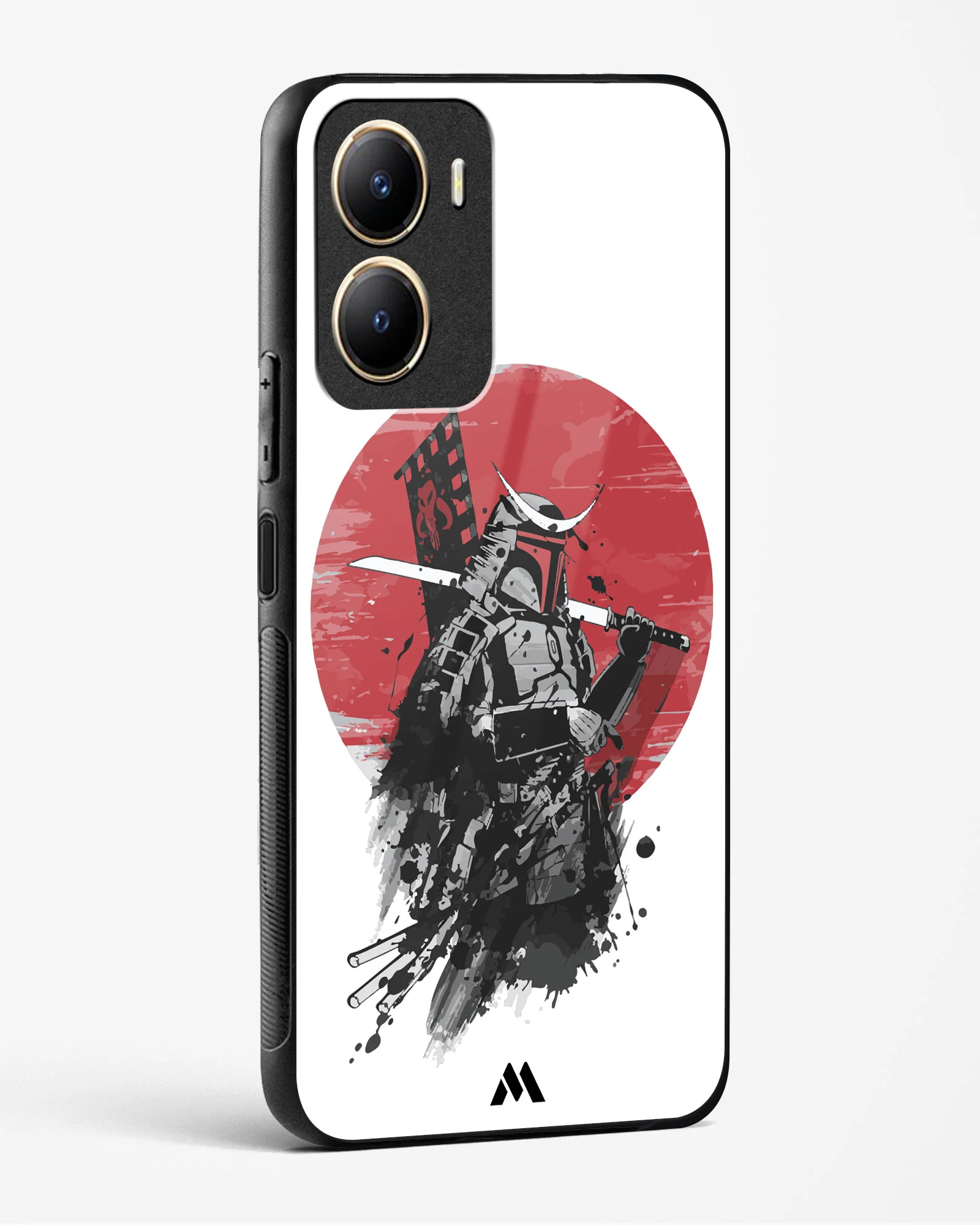 Samurai with a City to Burn Glass Case Phone Cover (Vivo) - Image 168