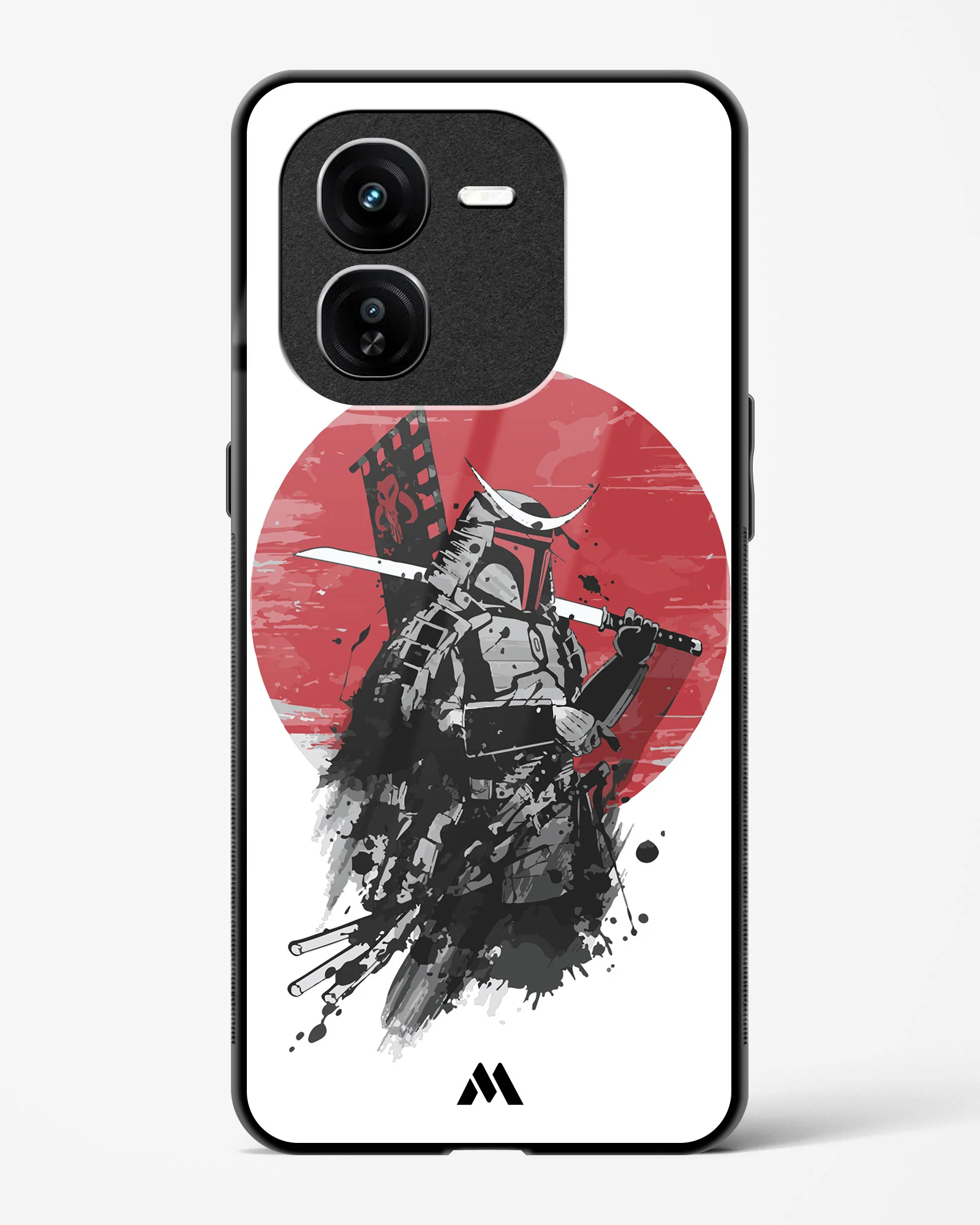 Samurai with a City to Burn Glass Case Phone Cover (Vivo) - Image 25