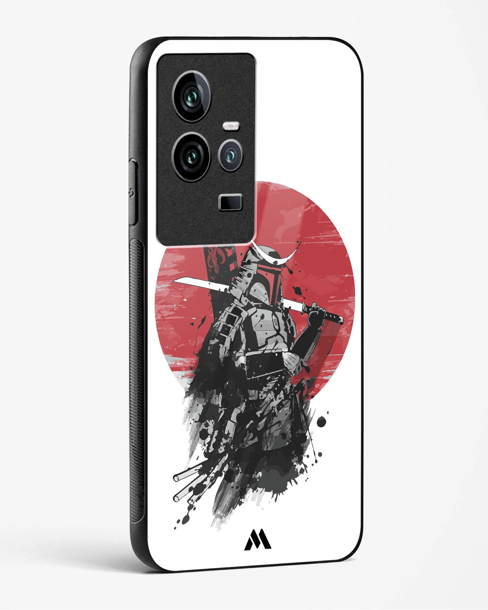 Samurai with a City to Burn Glass Case Phone Cover (Vivo) - Image 34