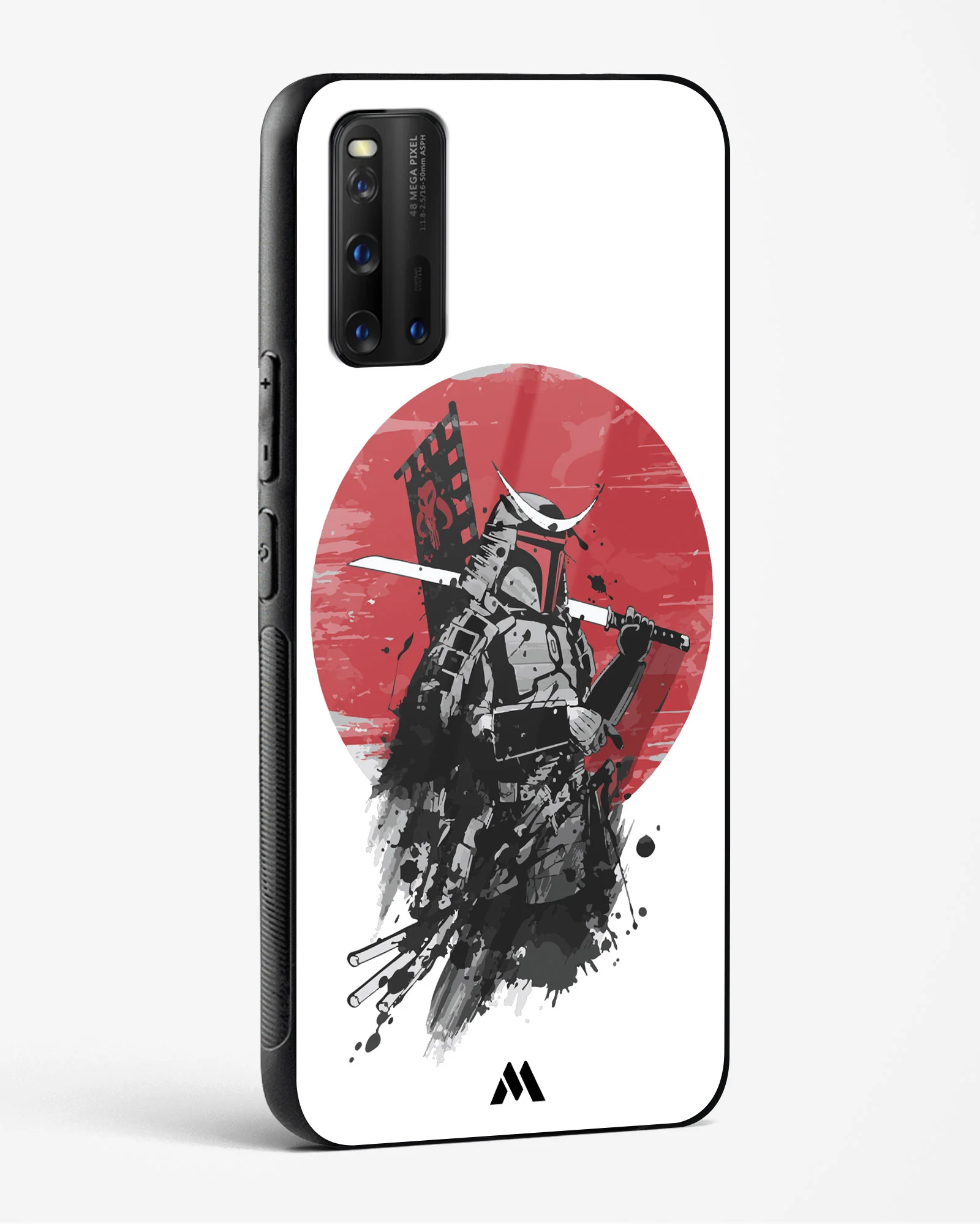 Samurai with a City to Burn Glass Case Phone Cover (Vivo) - Image 40