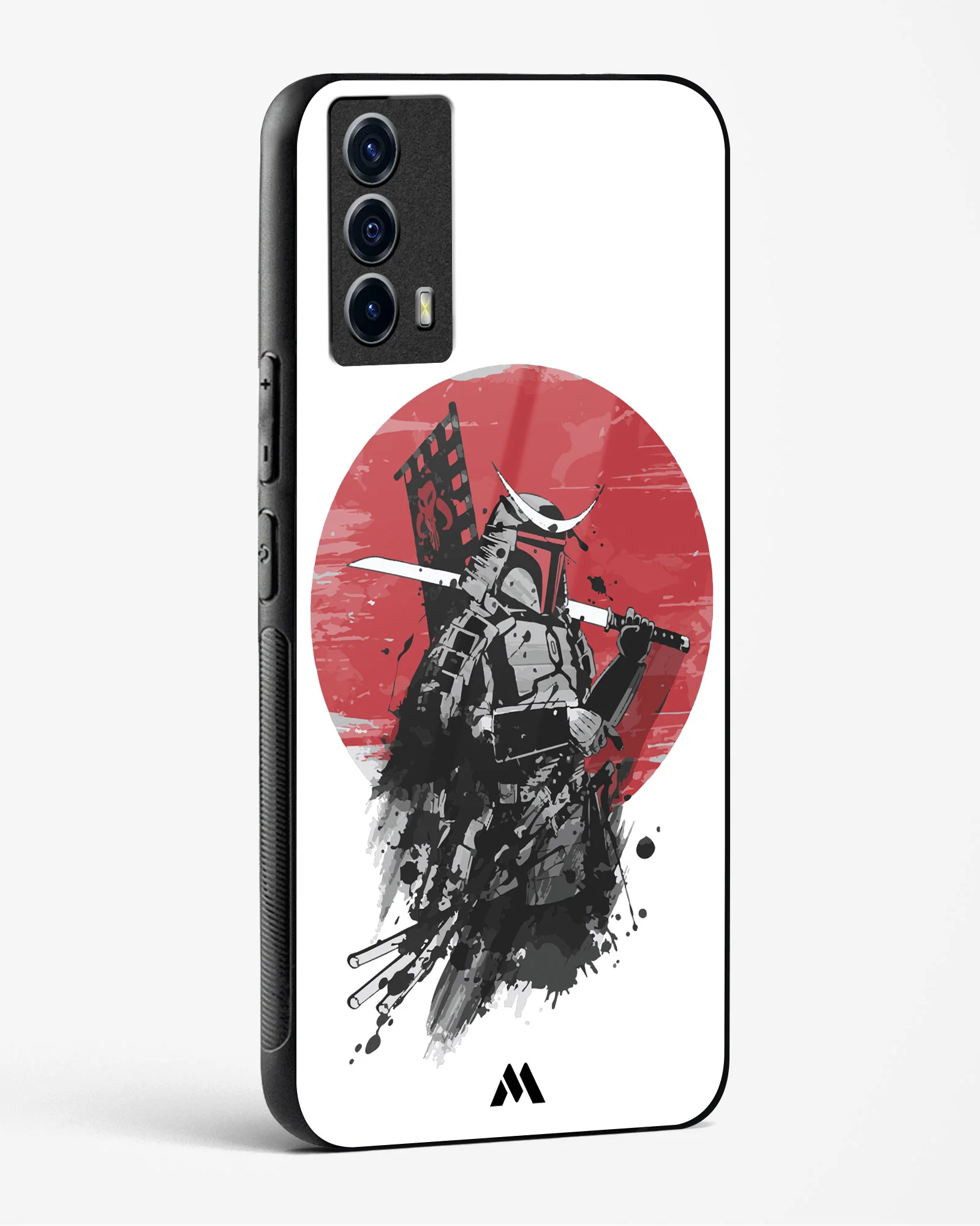 Samurai with a City to Burn Glass Case Phone Cover (Vivo) - Image 42