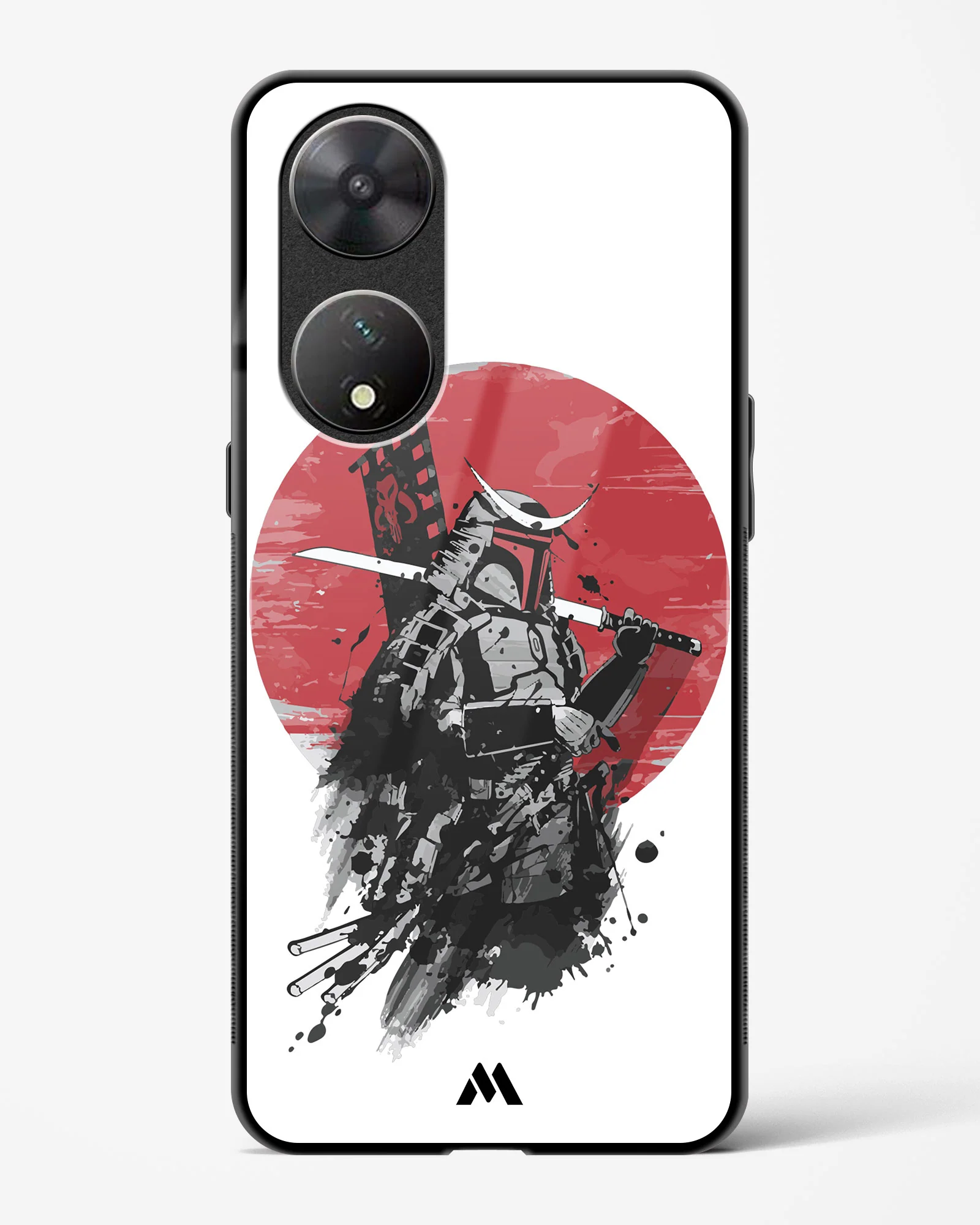 Samurai with a City to Burn Glass Case Phone Cover (Vivo) - Image 63