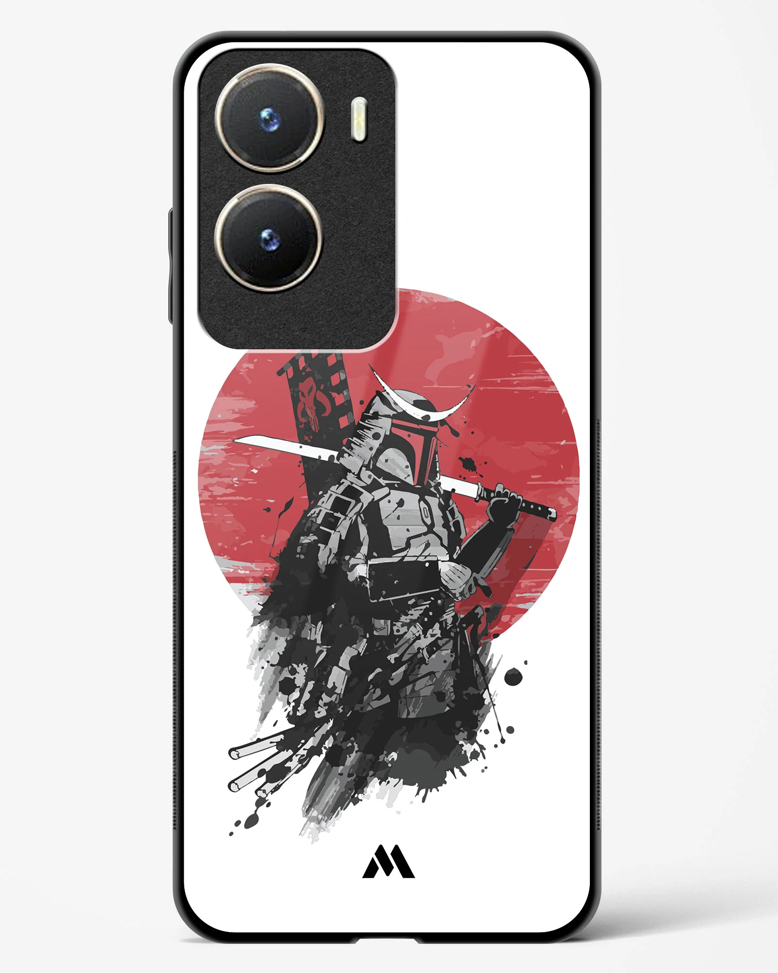 Samurai with a City to Burn Glass Case Phone Cover (Vivo) - Image 67