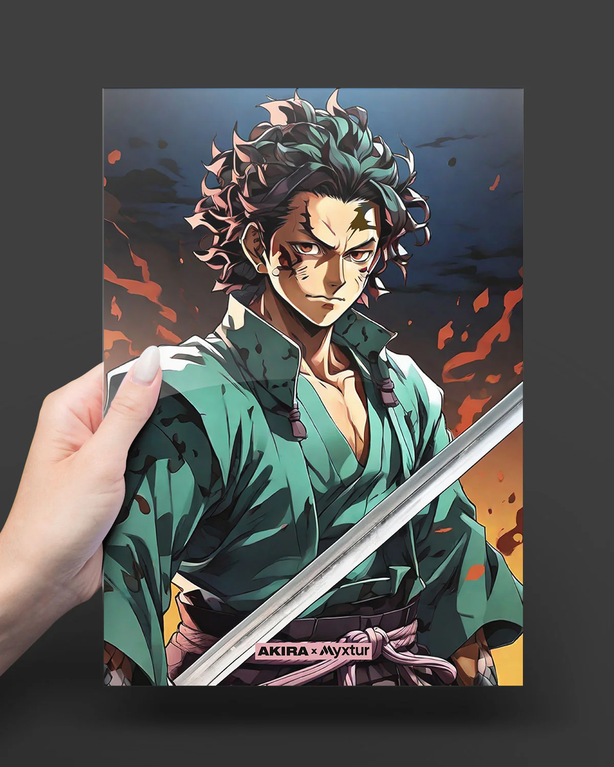 Demon Slayer-Tanjiro [AKIRA] Metal-Poster - Image 8