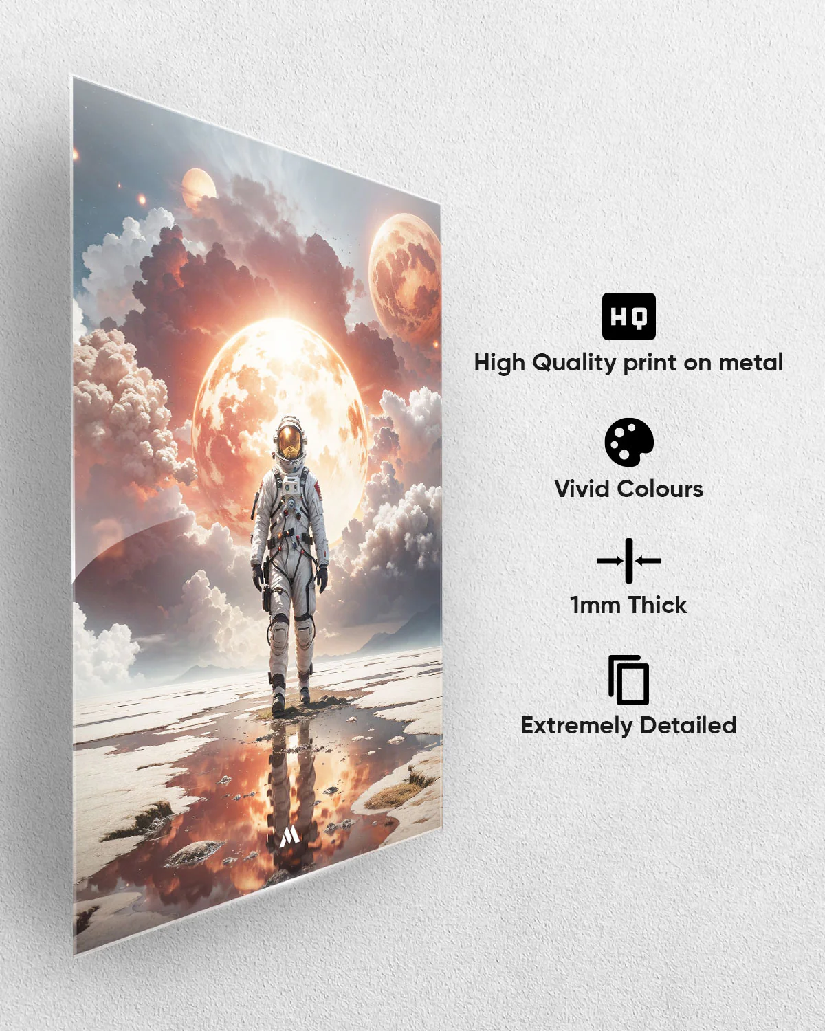 Exoplanet Landing Metal-Poster - Image 14