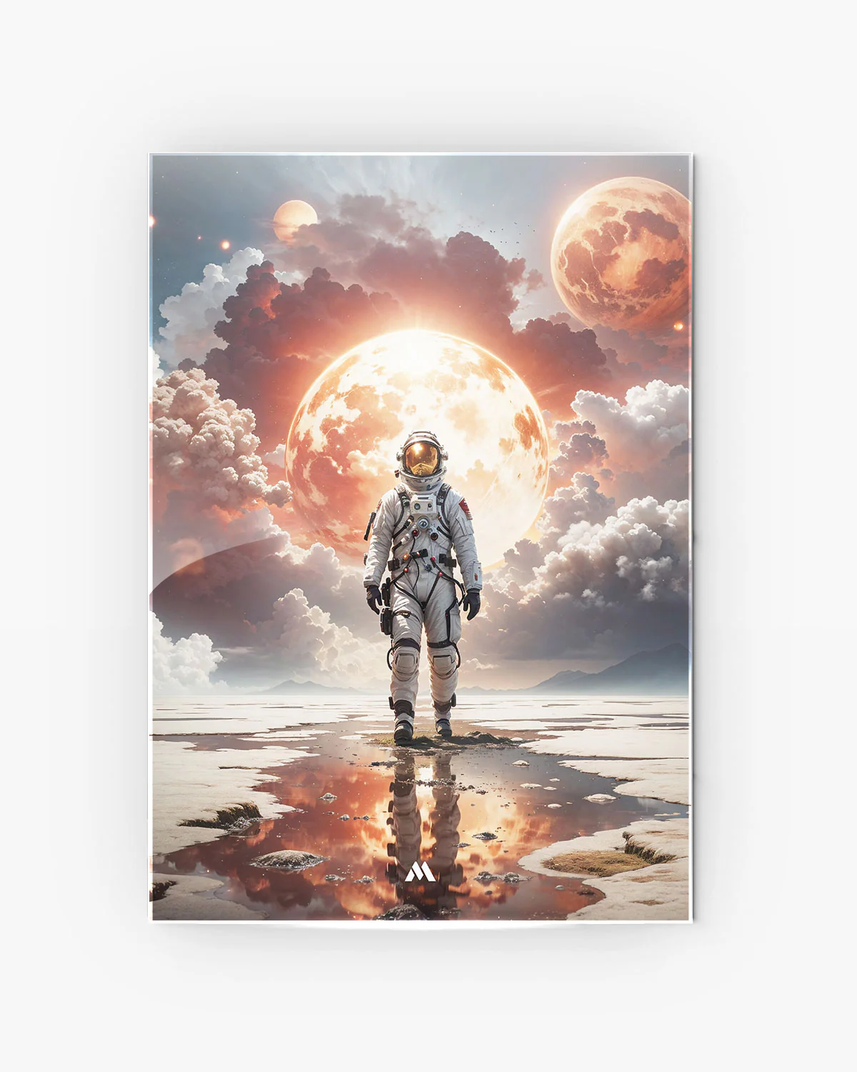 Exoplanet Landing Metal-Poster - Image 6