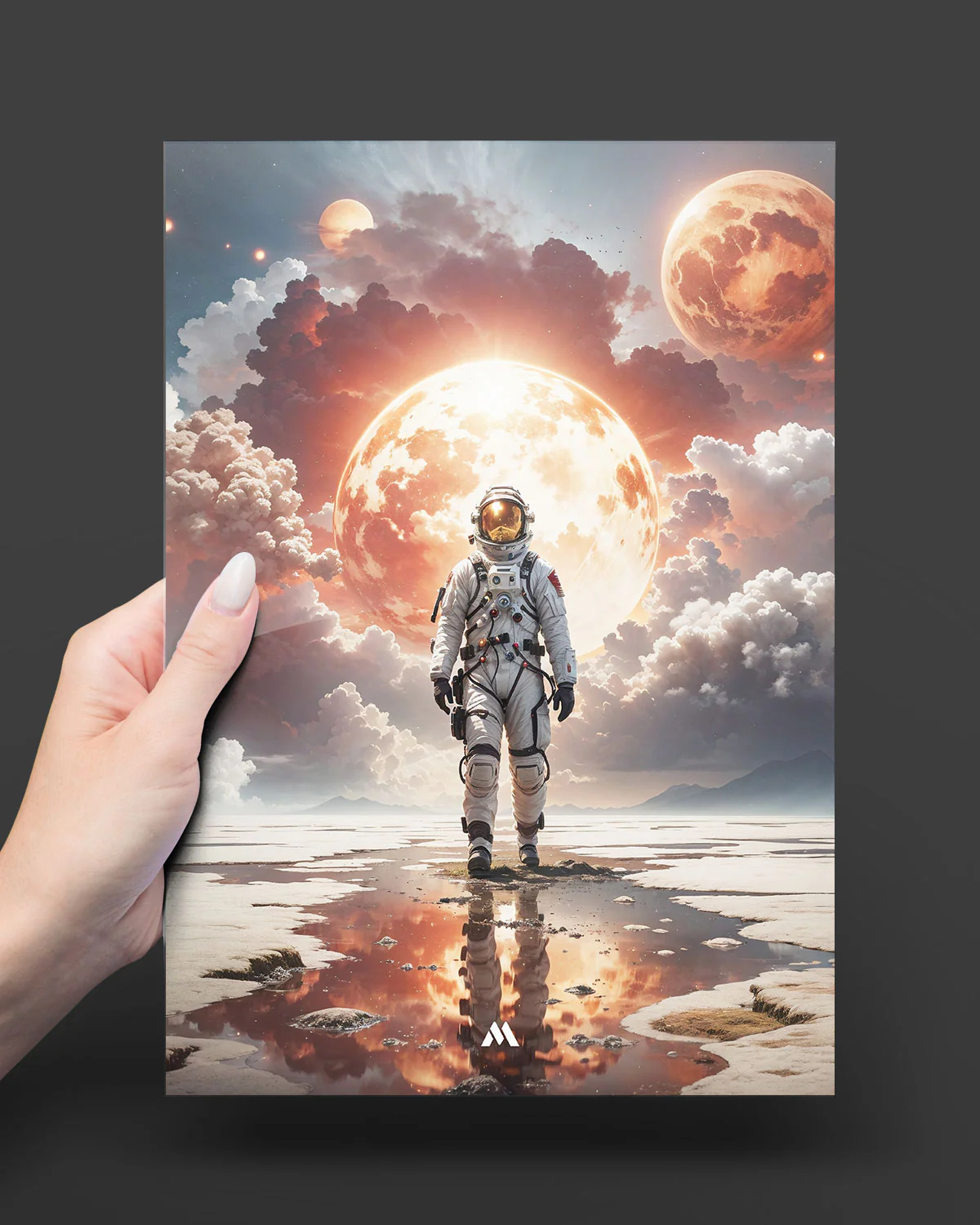 Exoplanet Landing Metal-Poster - Image 8