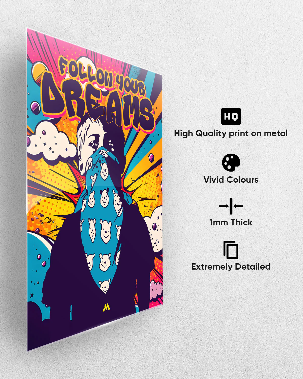 Follow Your Dreams Metal-Poster - Image 4