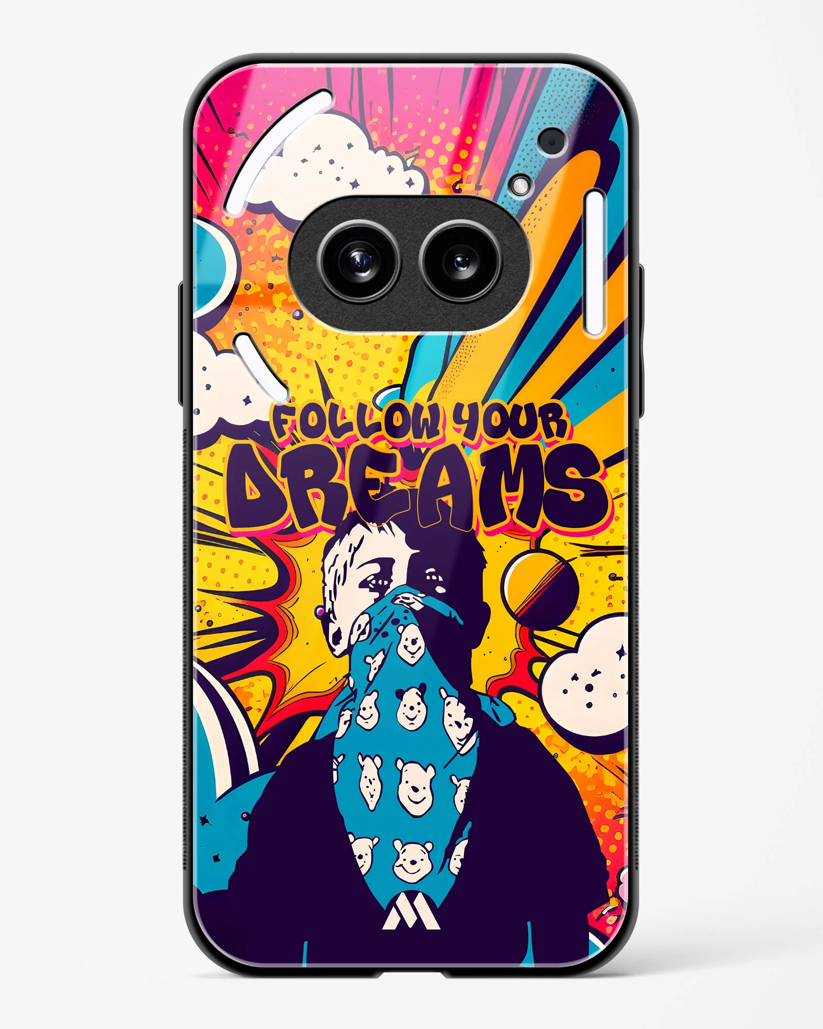 Follow Your Dreams Glass Case Phone Cover (Nothing) - Image 11