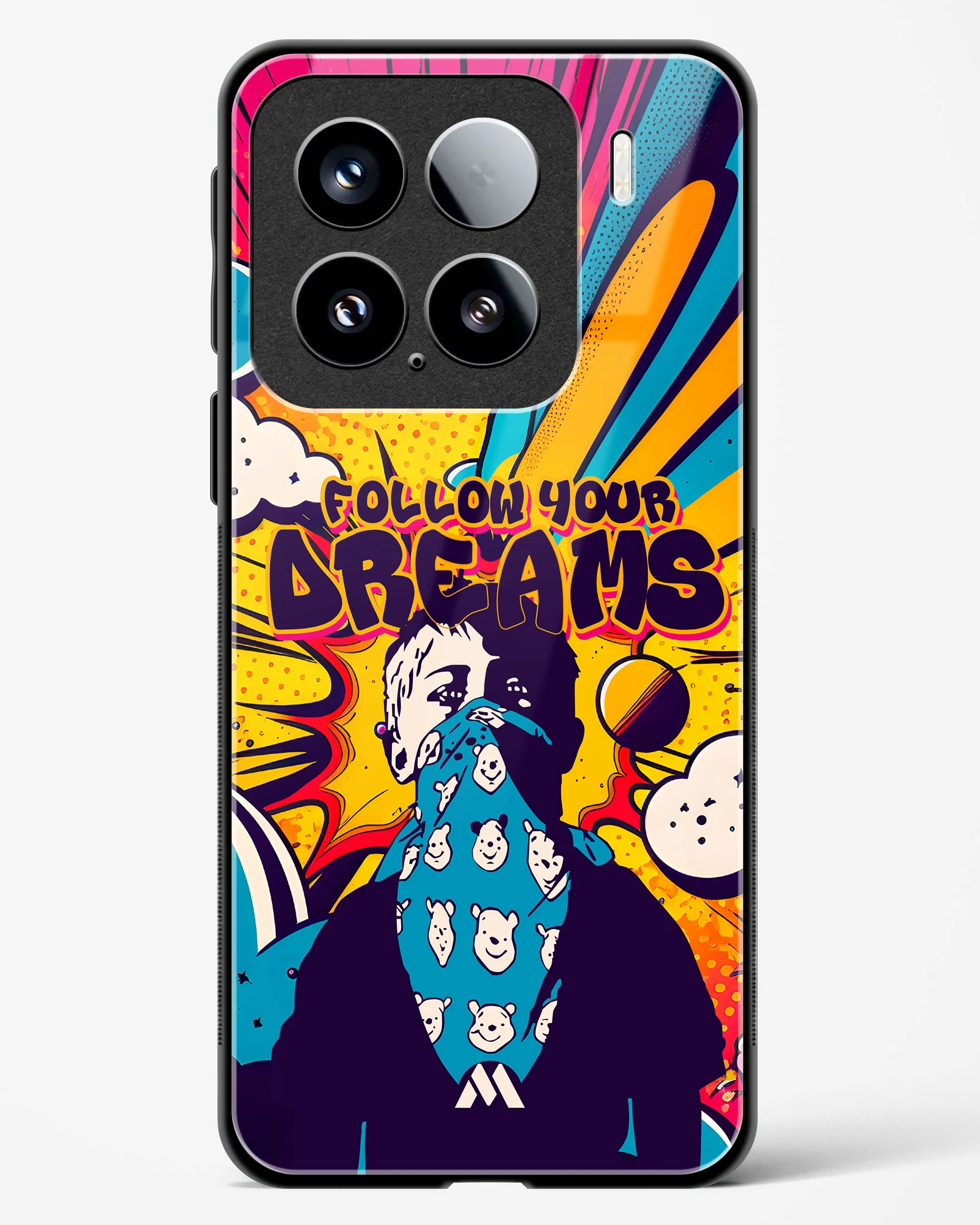Follow Your Dreams Glass Case Phone Cover (Xiaomi) - Image 165