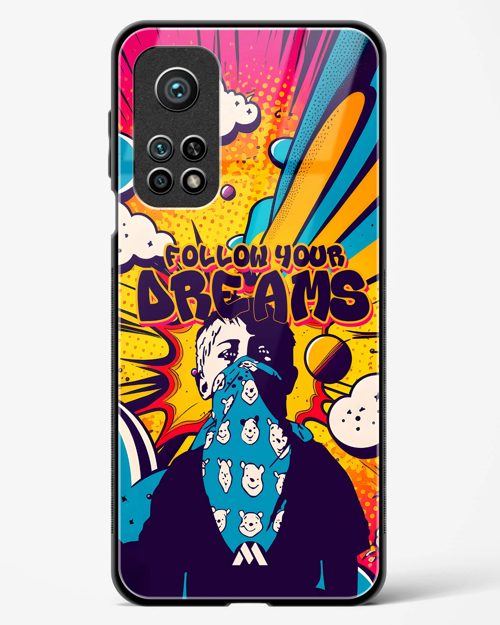 Follow Your Dreams Glass Case Phone Cover (Xiaomi) - Image 5