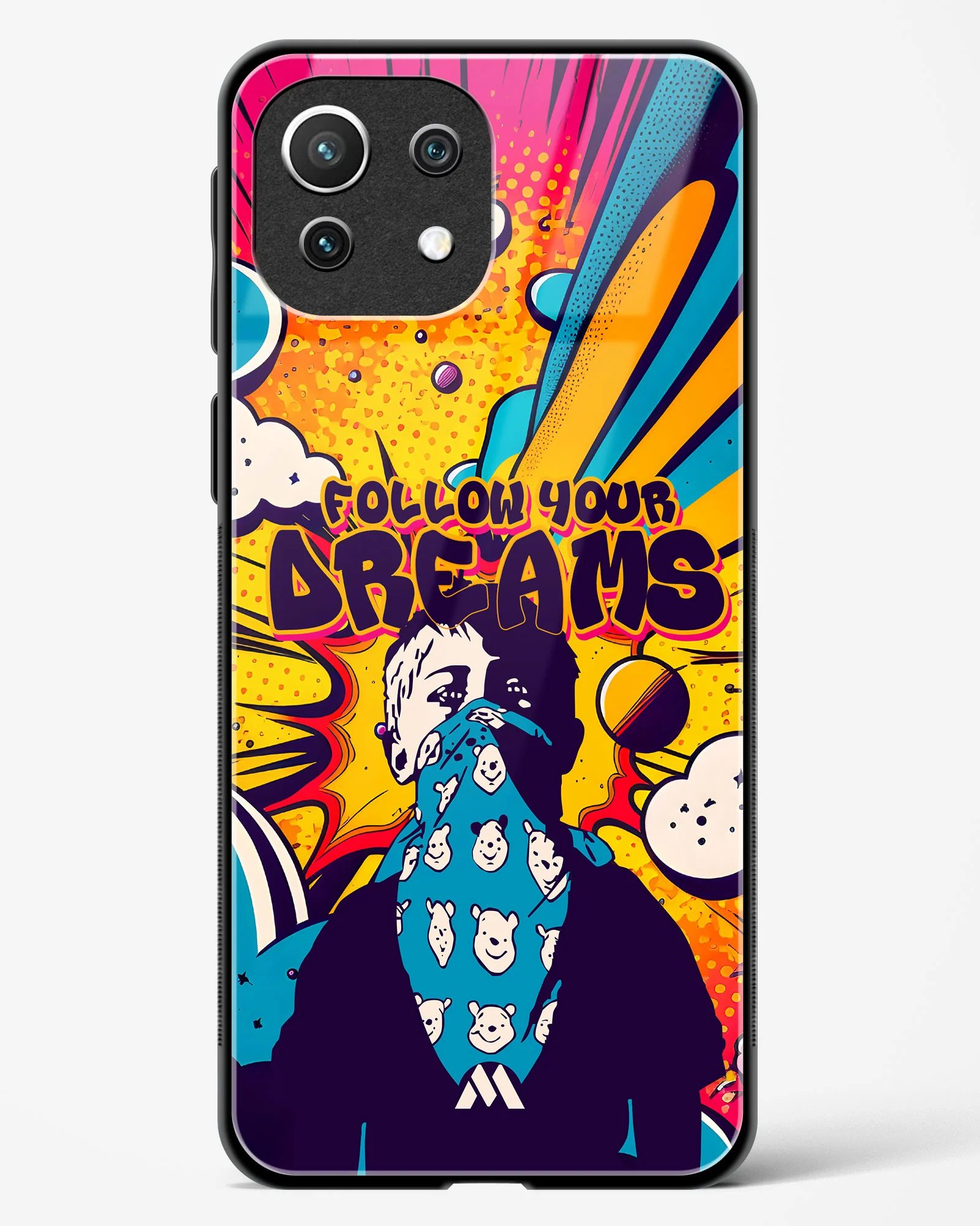 Follow Your Dreams Glass Case Phone Cover (Xiaomi) - Image 7