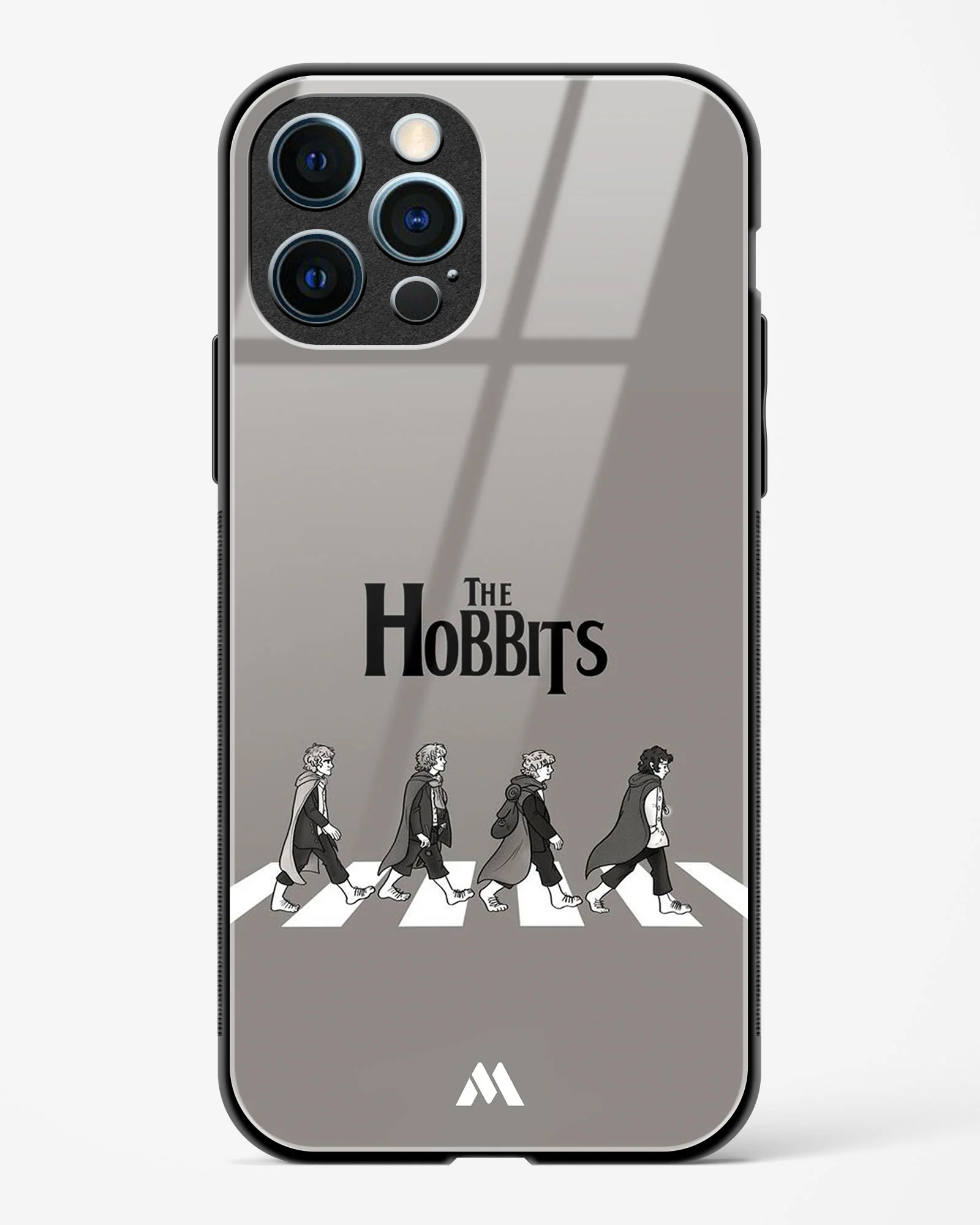 Hobbits at the Abbey Road Crossing Glass Case Phone Cover (Apple) - Image 11