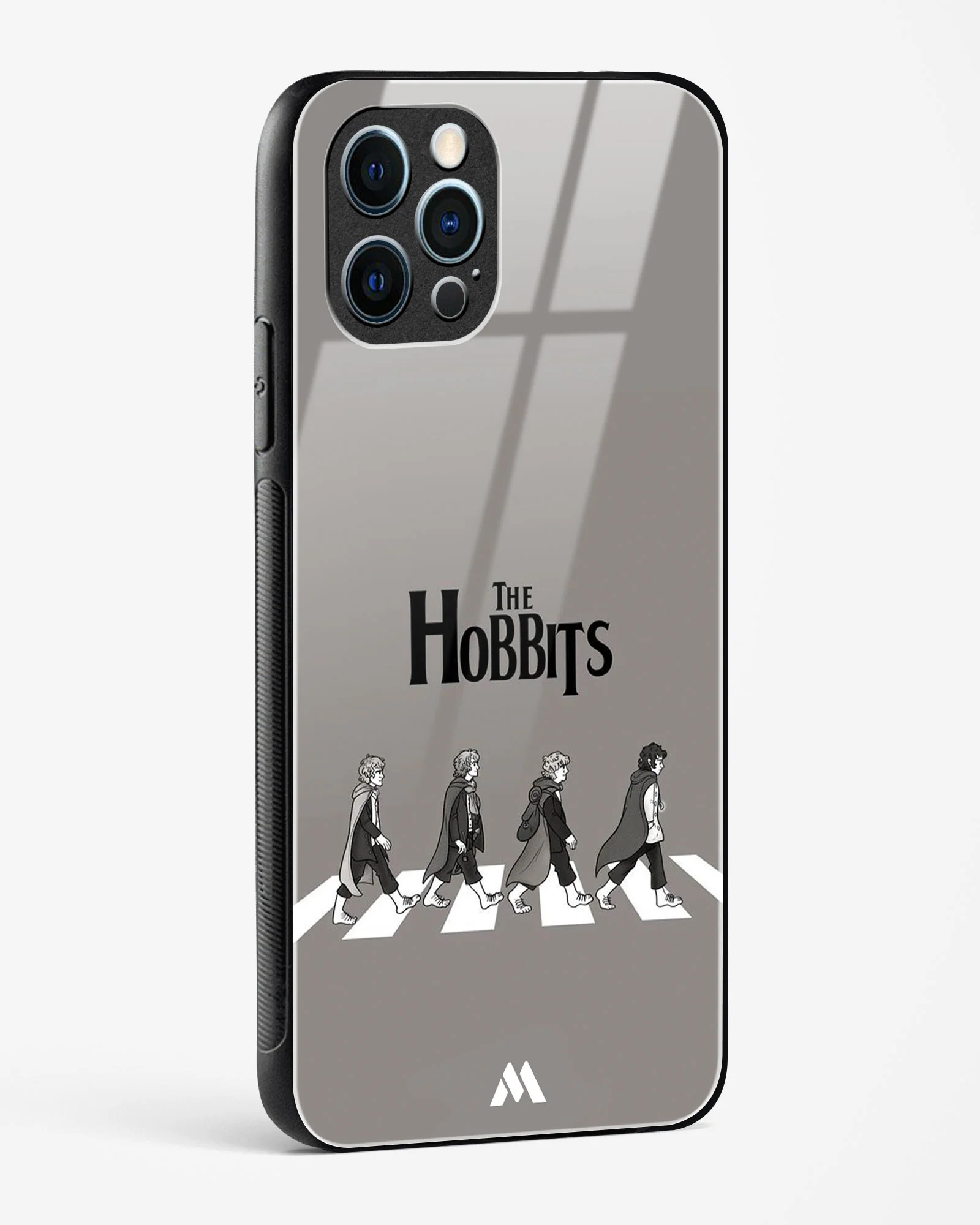 Hobbits at the Abbey Road Crossing Glass Case Phone Cover (Apple) - Image 12