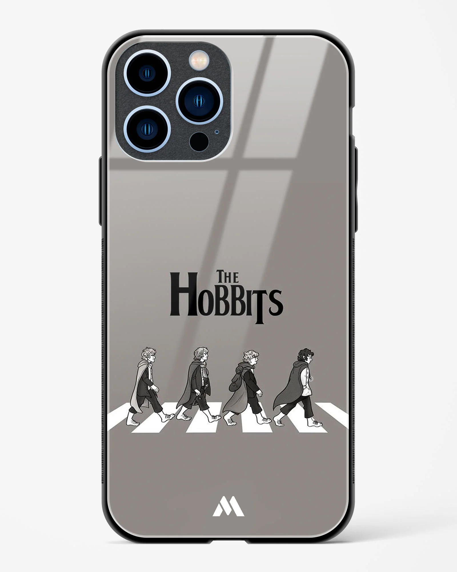 Hobbits at the Abbey Road Crossing Glass Case Phone Cover (Apple) - Image 19