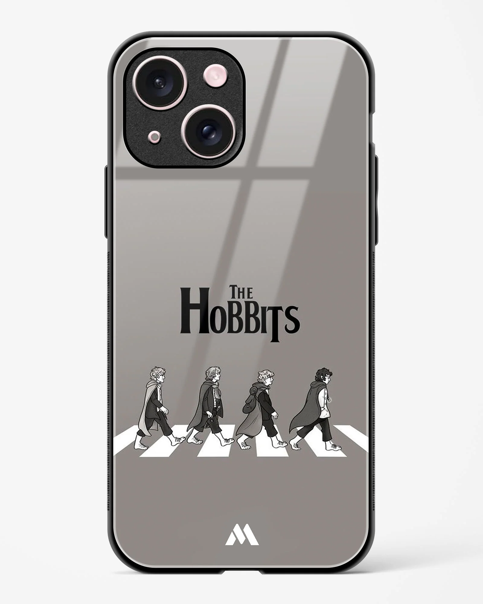 Hobbits at the Abbey Road Crossing Glass Case Phone Cover (Apple) - Image 33