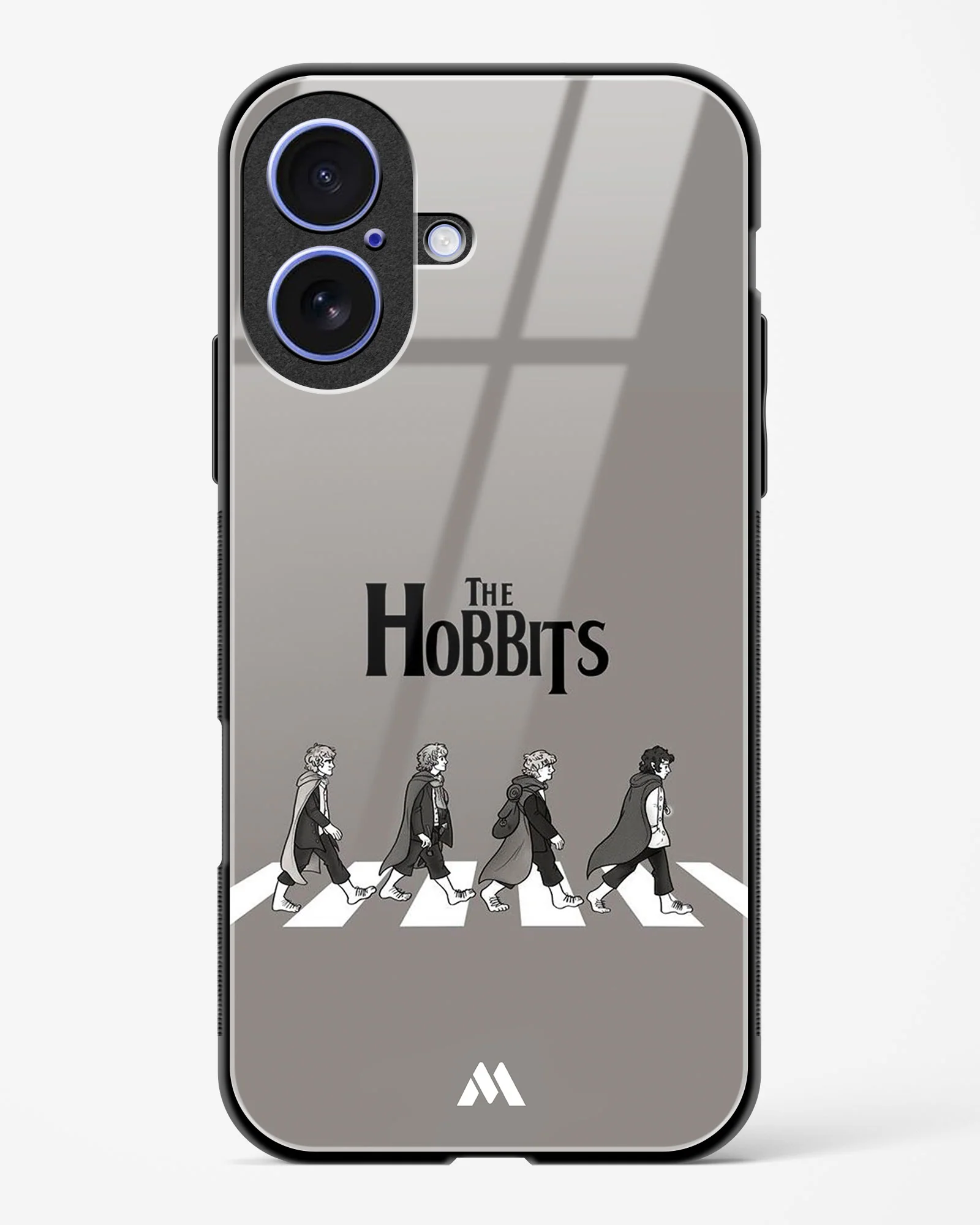 Hobbits at the Abbey Road Crossing Glass Case Phone Cover (Apple) - Image 41