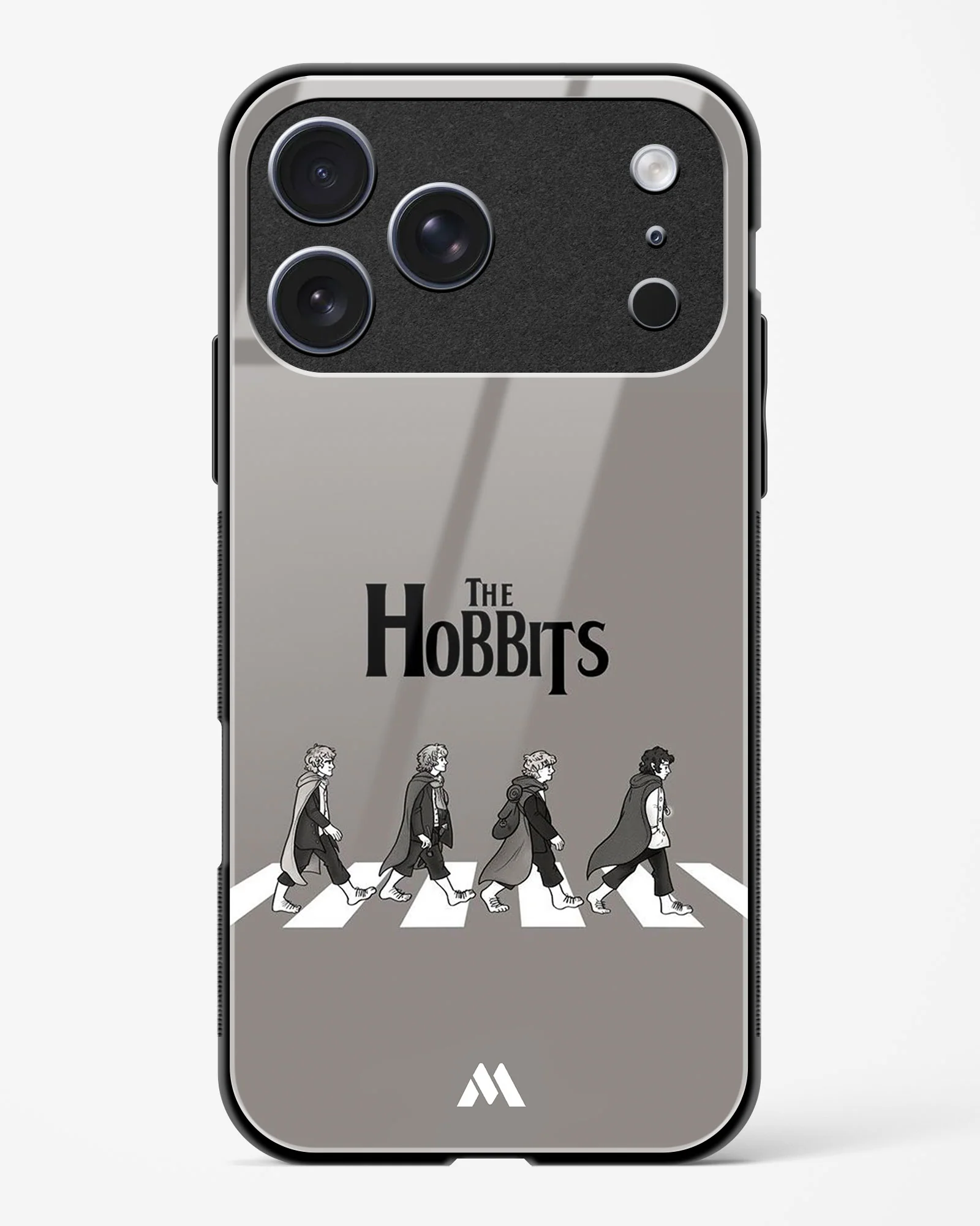 Hobbits at the Abbey Road Crossing Glass Case Phone Cover (Apple) - Image 51