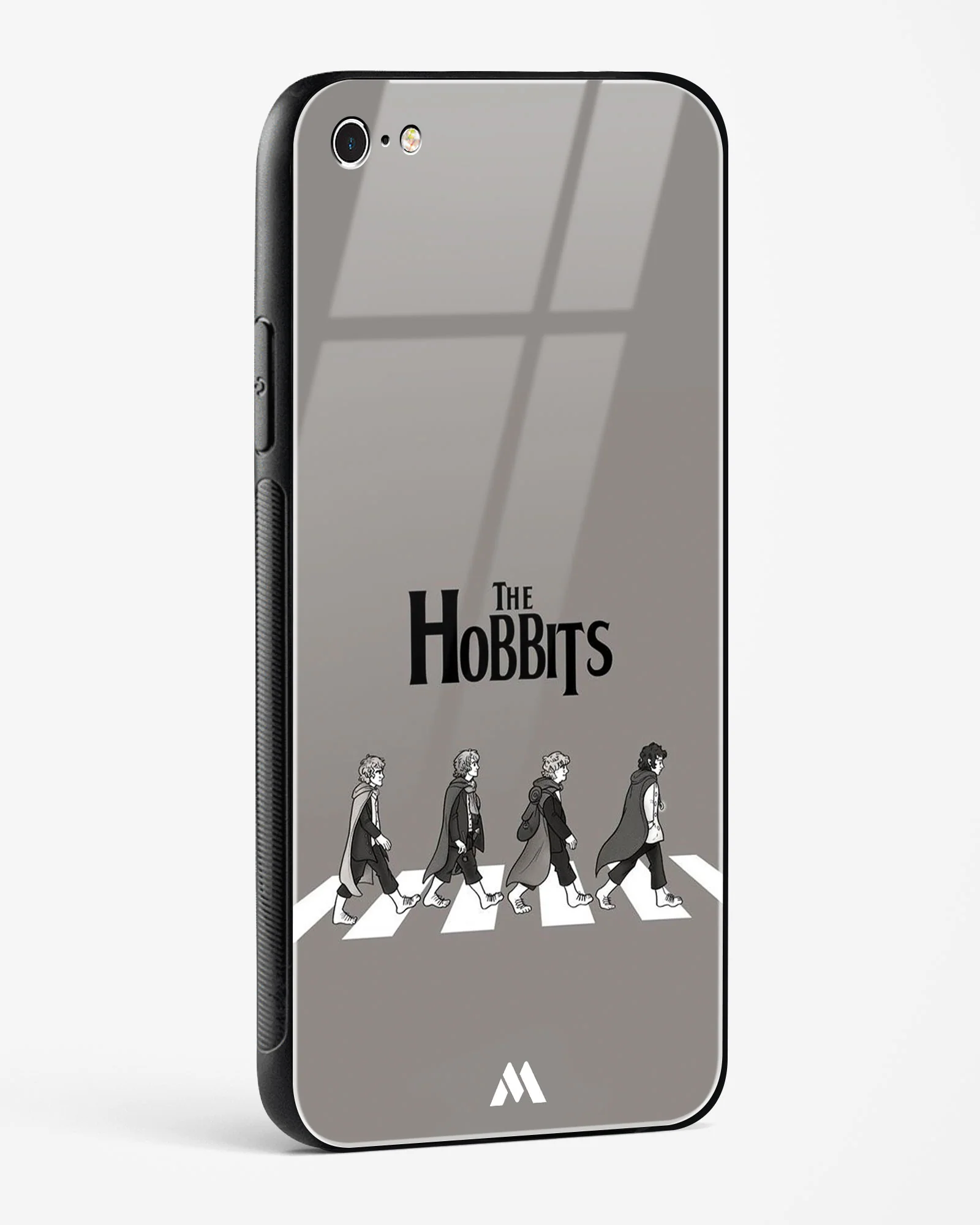 Hobbits at the Abbey Road Crossing Glass Case Phone Cover (Apple) - Image 60