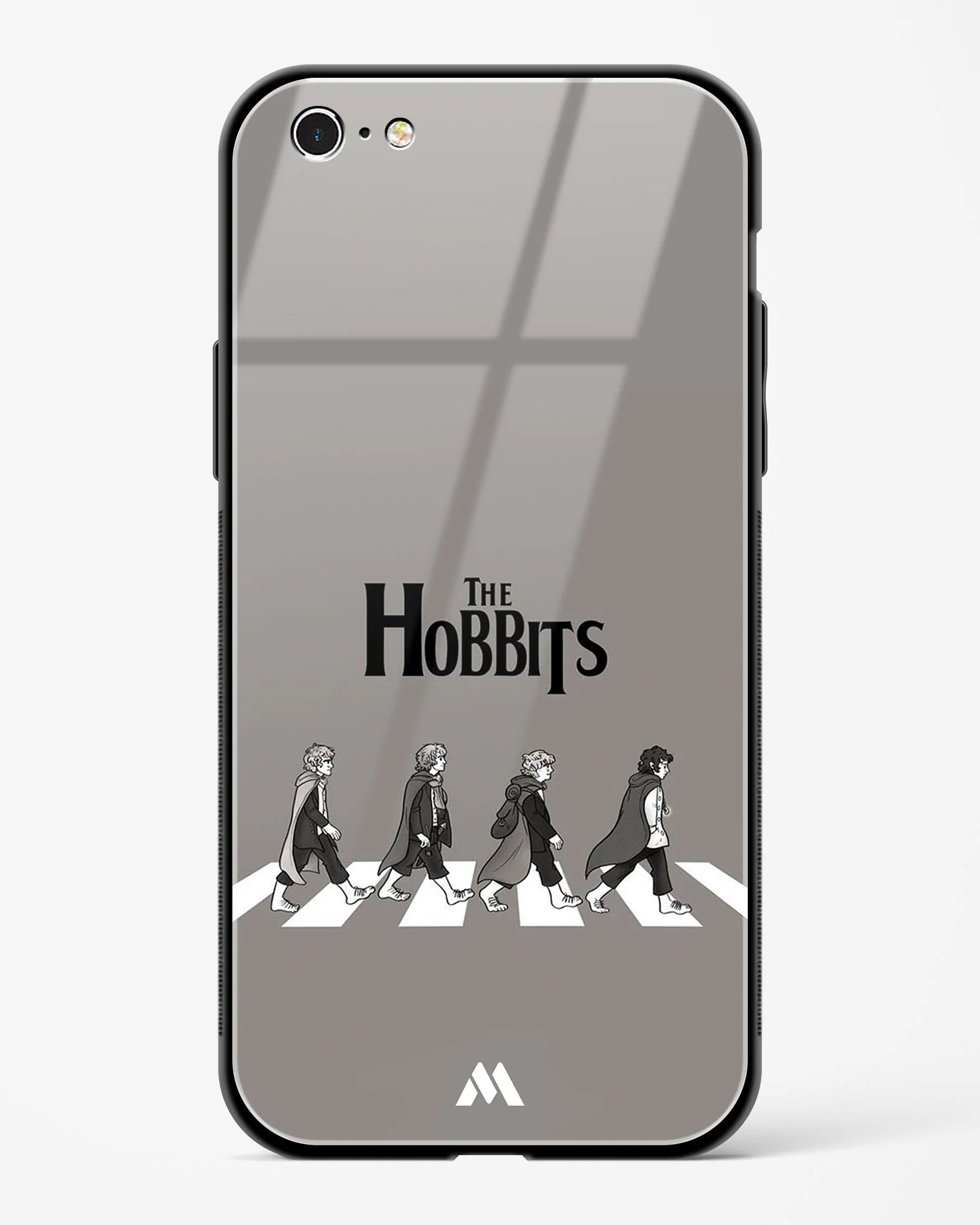 Hobbits at the Abbey Road Crossing Glass Case Phone Cover (Apple) - Image 61