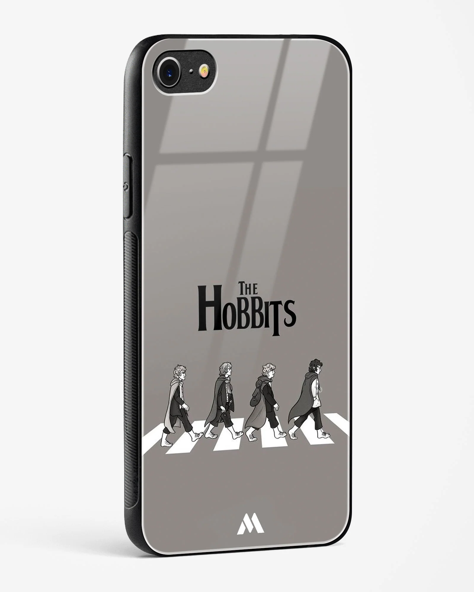 Hobbits at the Abbey Road Crossing Glass Case Phone Cover (Apple) - Image 64