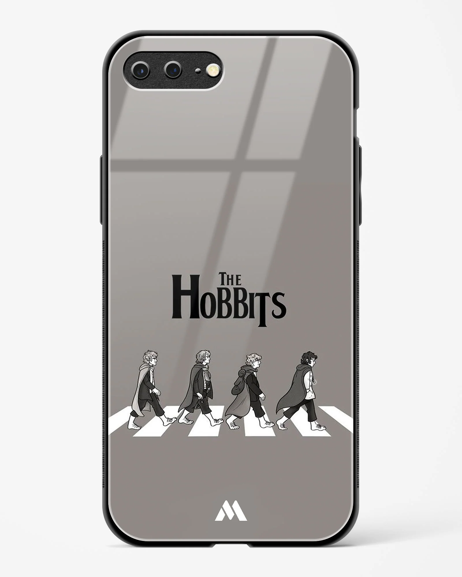 Hobbits at the Abbey Road Crossing Glass Case Phone Cover (Apple) - Image 65