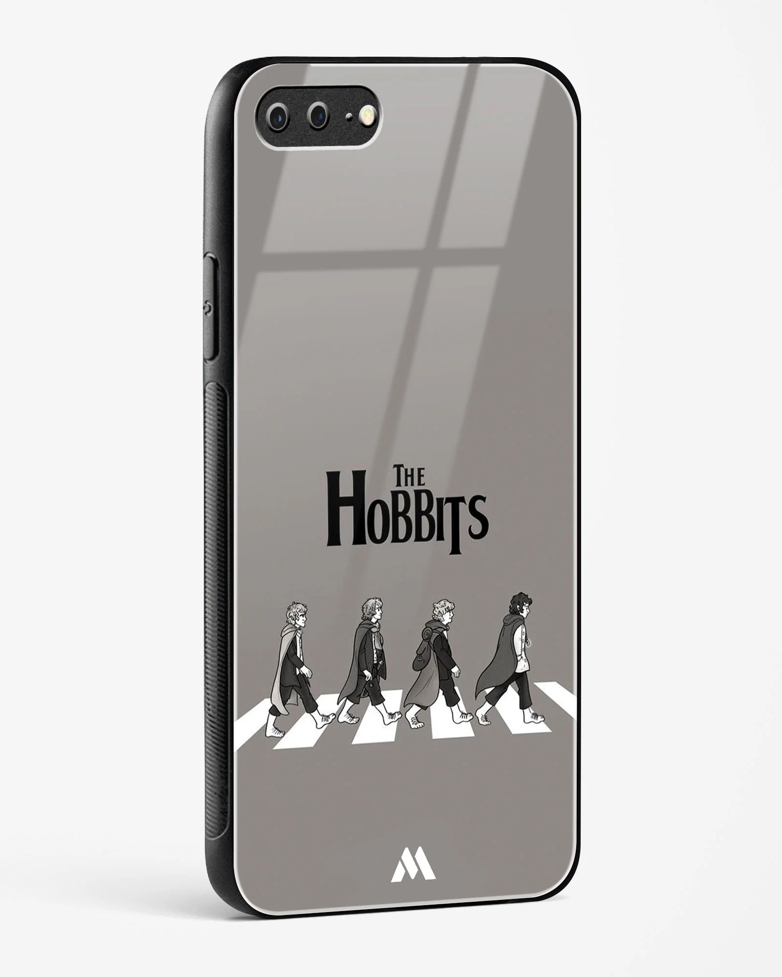 Hobbits at the Abbey Road Crossing Glass Case Phone Cover (Apple) - Image 66